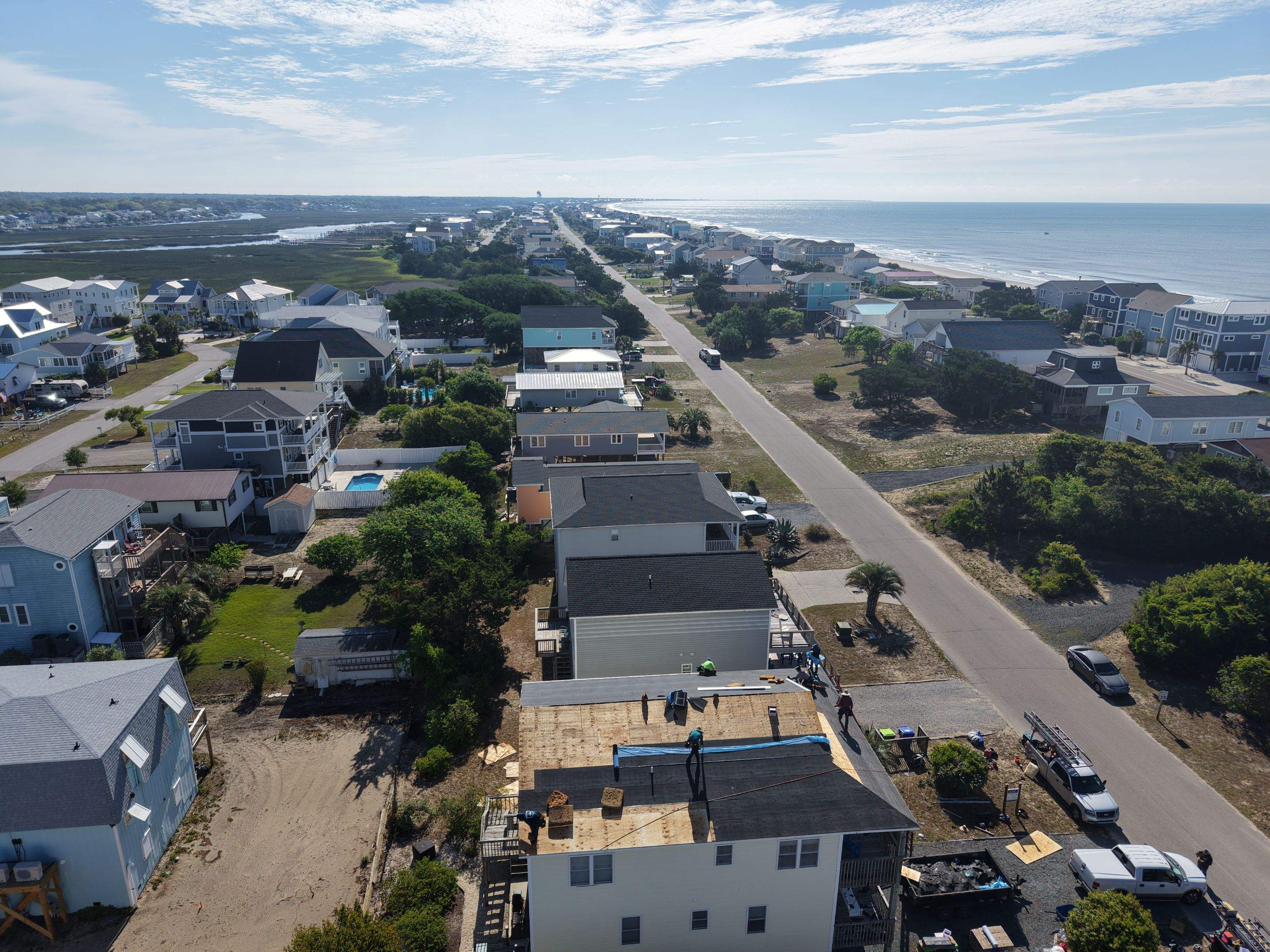 Certainteed Landmark Pro Moire Black Shingle Roof Replacement by Wilmington Roofing Company by RGR Construction and Roofing, LLC
