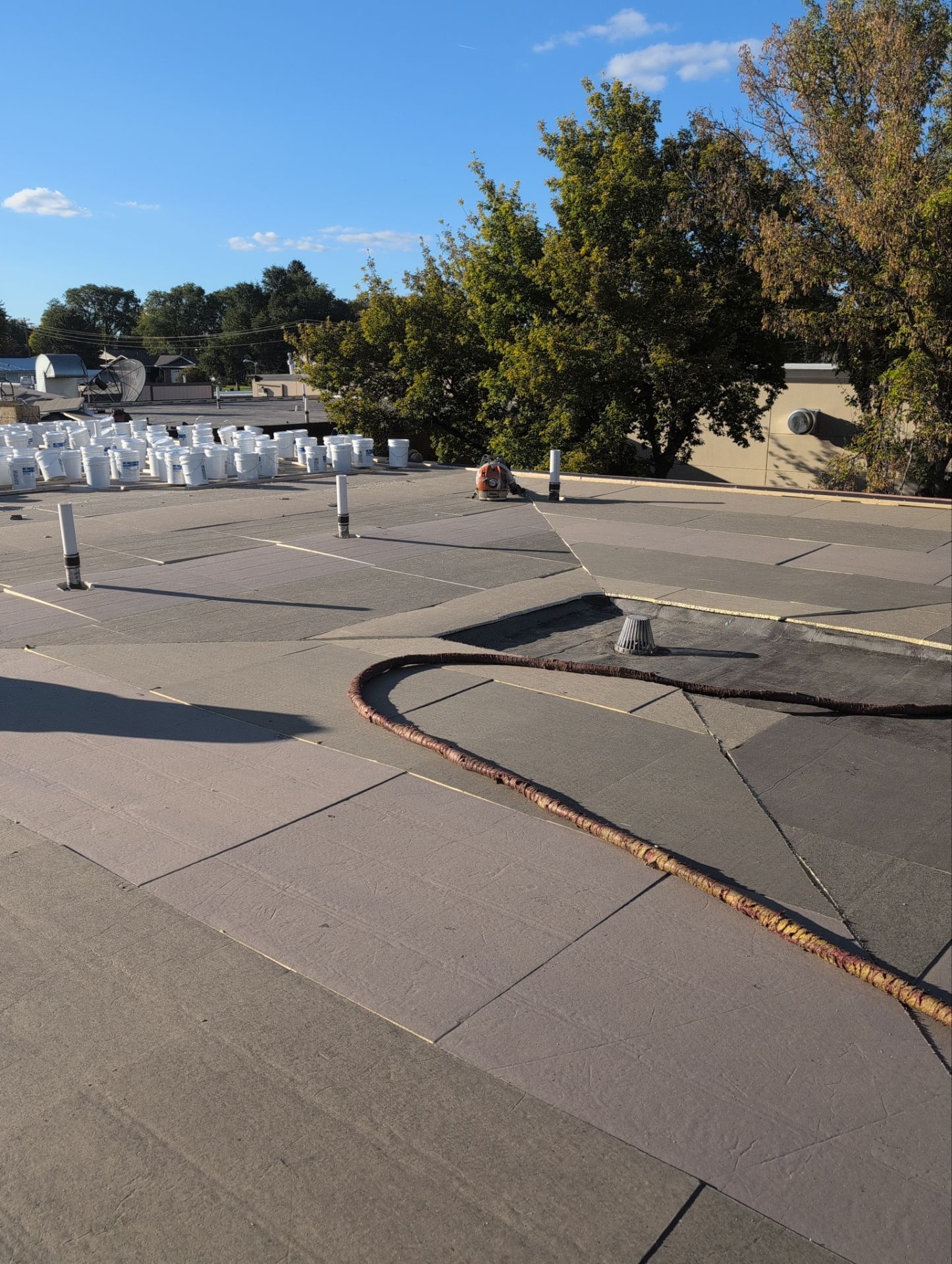 Roof Restoration – Gordon Memorial Hospital by Tillotson Enterprises