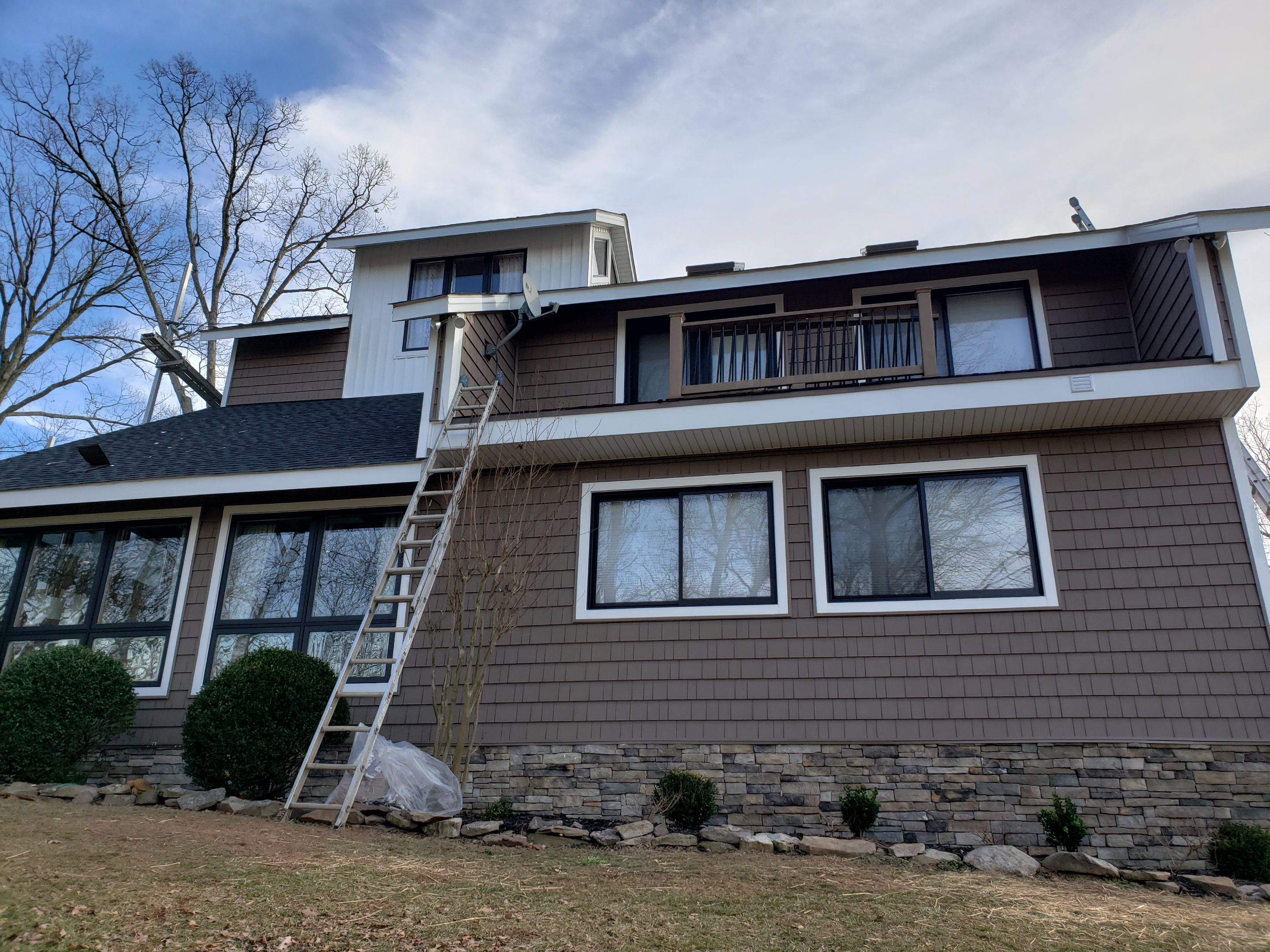 Roof, Siding, Soffit, Trim, and Gutter replacement by American Home Contractors