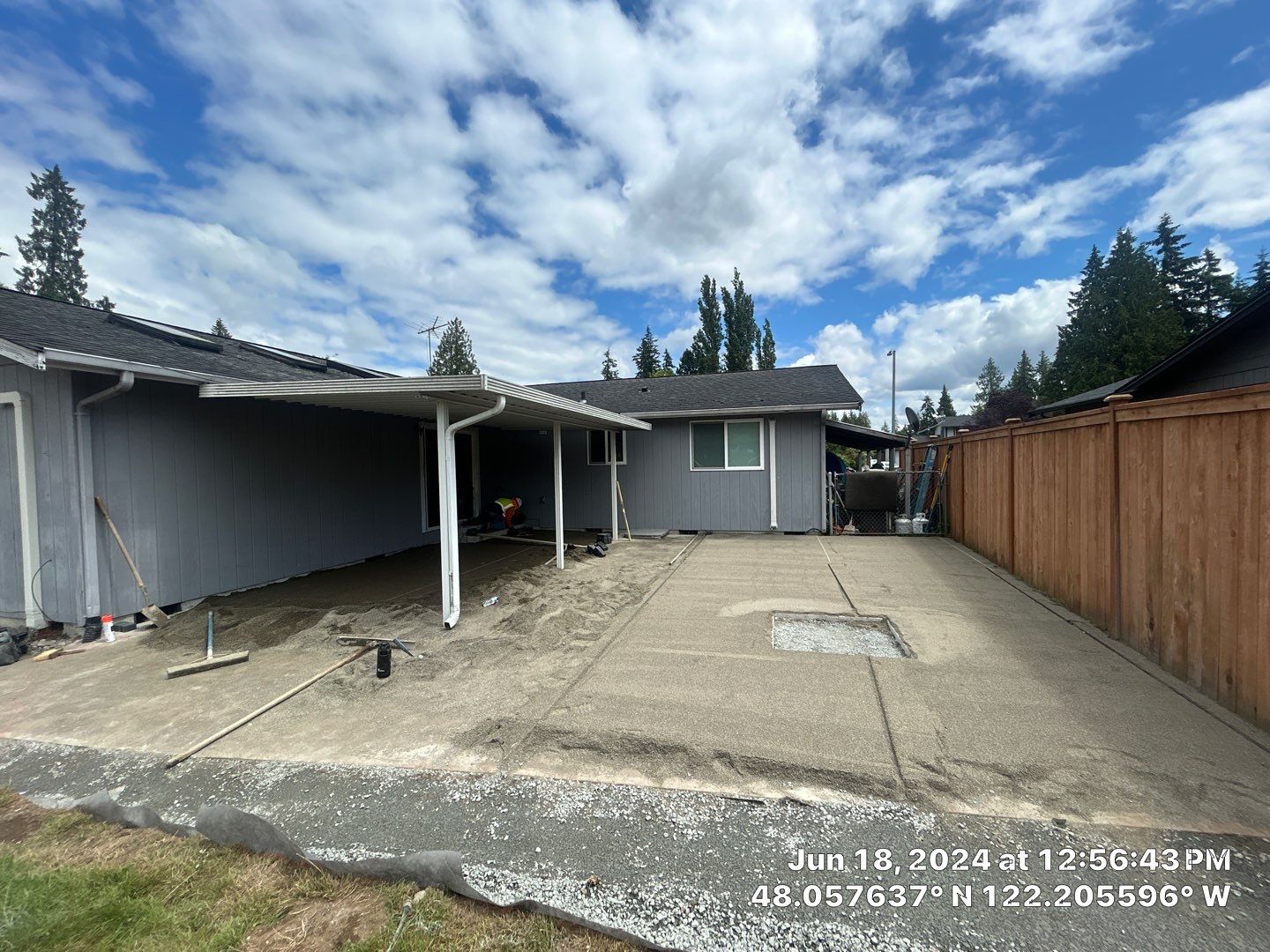 Connie G. Pavers Patio and Gravel Driveway by Jireh Asphalt & Concrete Inc 