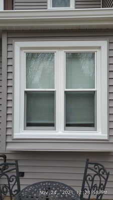 vinyl window install in Algonquin, IL (After)