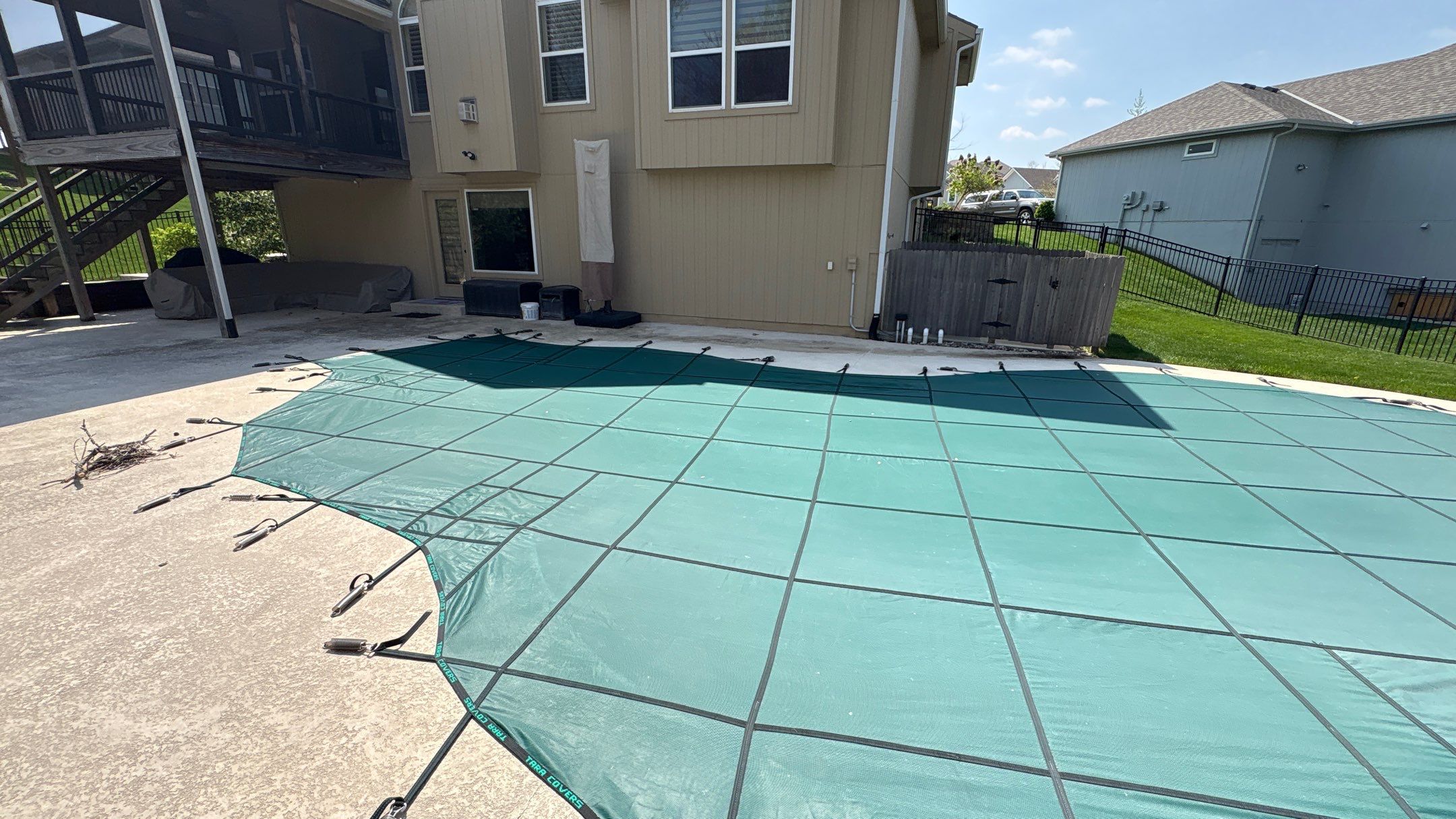 Pool Deck Refresh- Kansas City, MO by Big Red Decorative Concrete, LLC