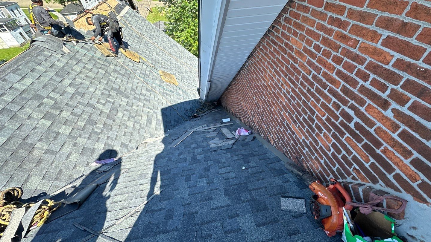 Commercial Roofing Installation using Duration Series Shingles - Estate Gray by RoofX 
