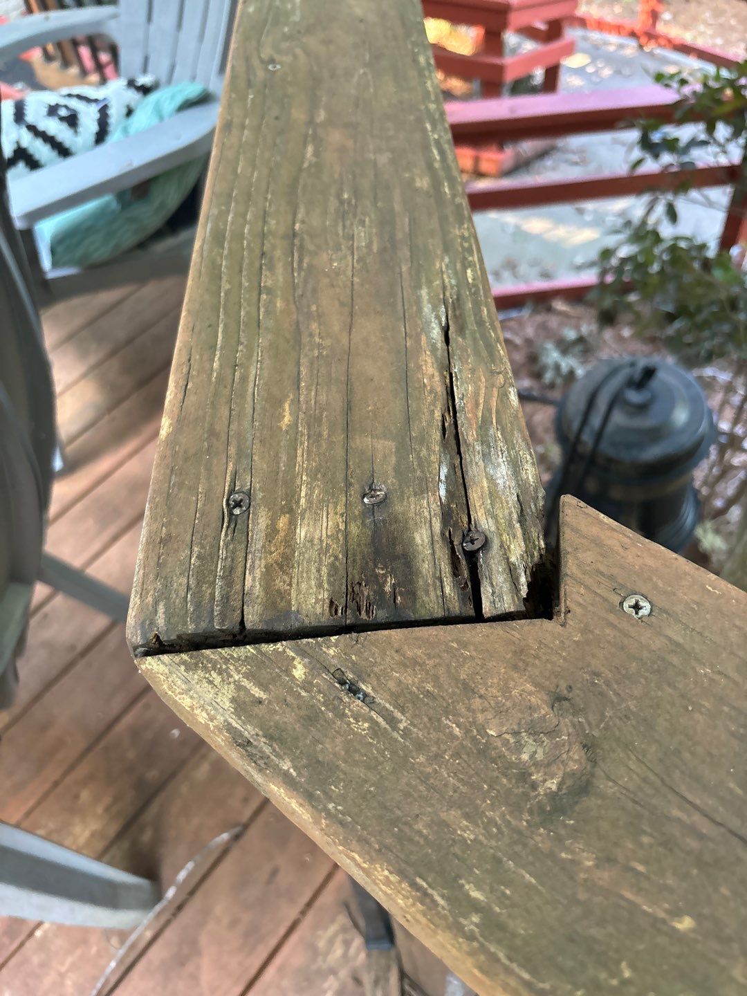 Weathered Deck using AcryFin and Stain by DuraSeal
