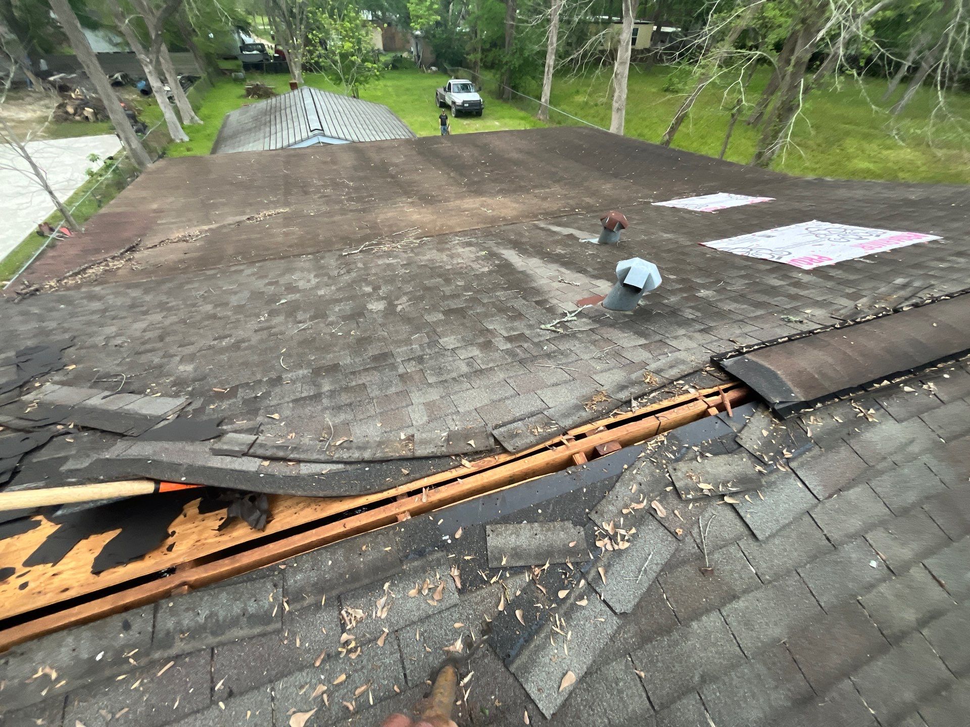 Residential Roofing Repair using Owen's Corning Duration (Lifetime) Shingles by Roof Repair Company