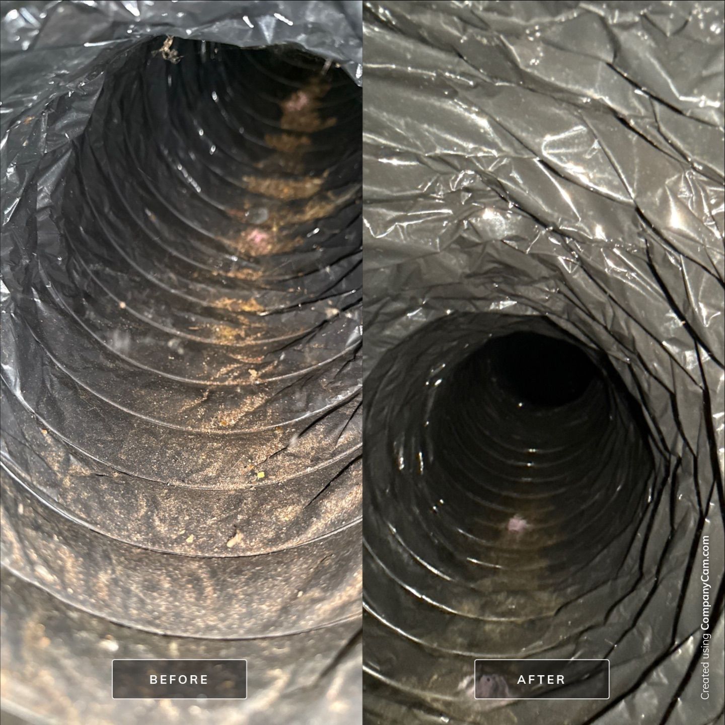 Project in Columbus by Duct Cleaning Solutions 