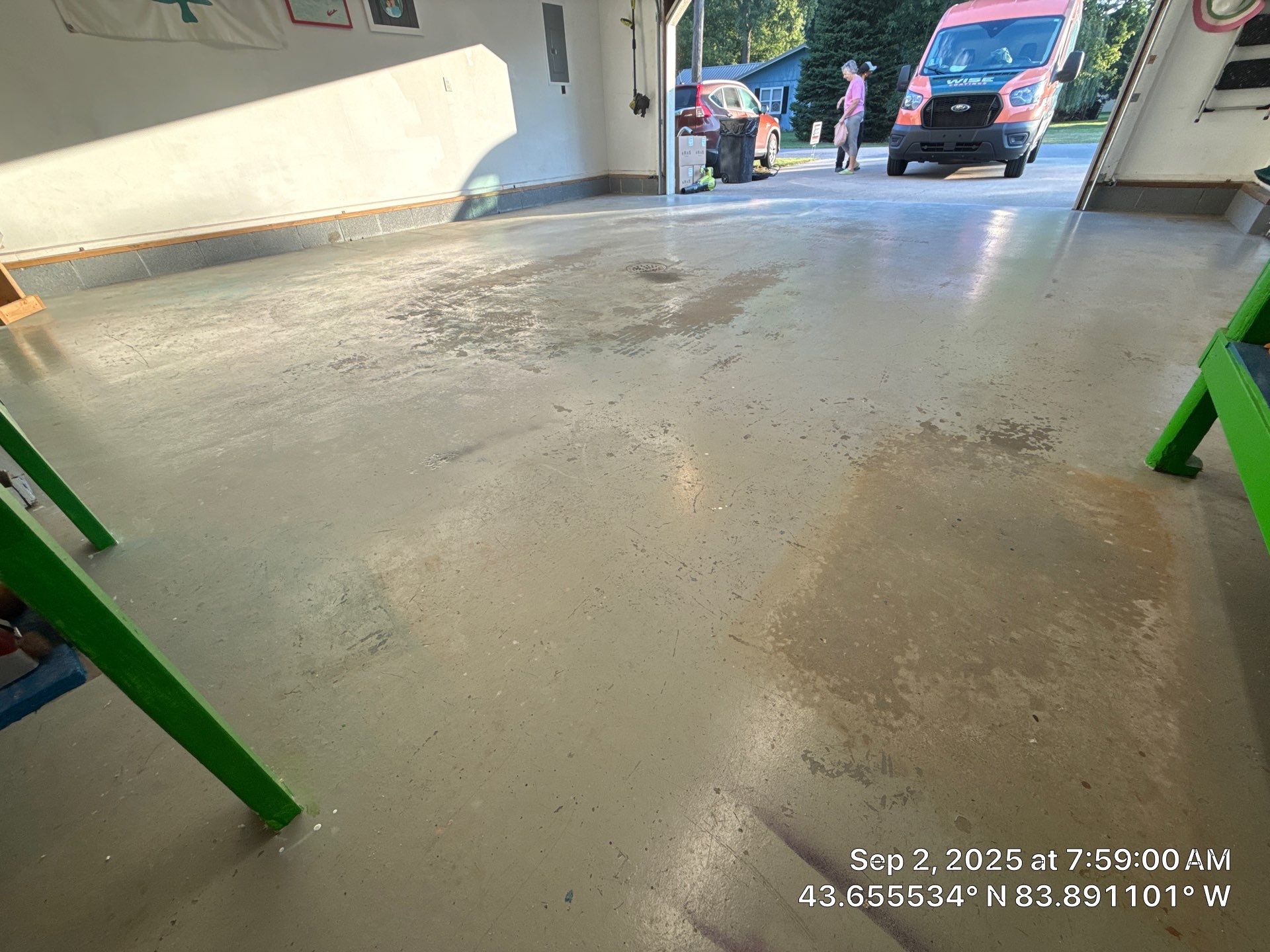 Project in Bay City by Wise Coatings of Central Michigan