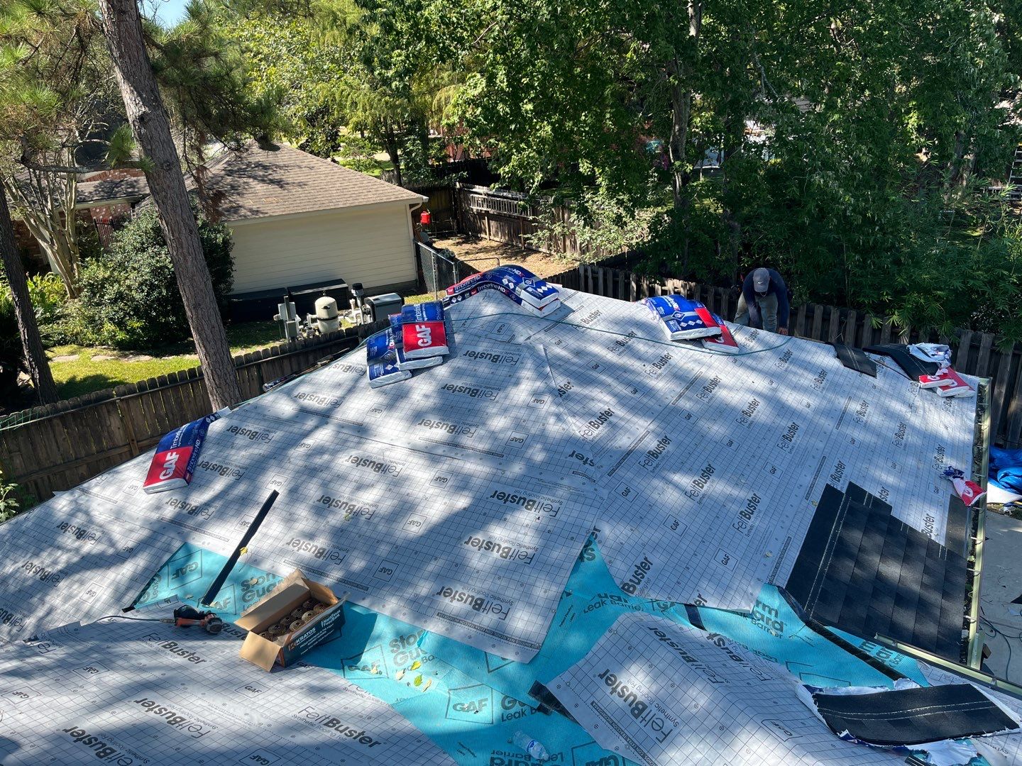 Residential Roof Replacement using GAF shingles by Elite Roofing LLC