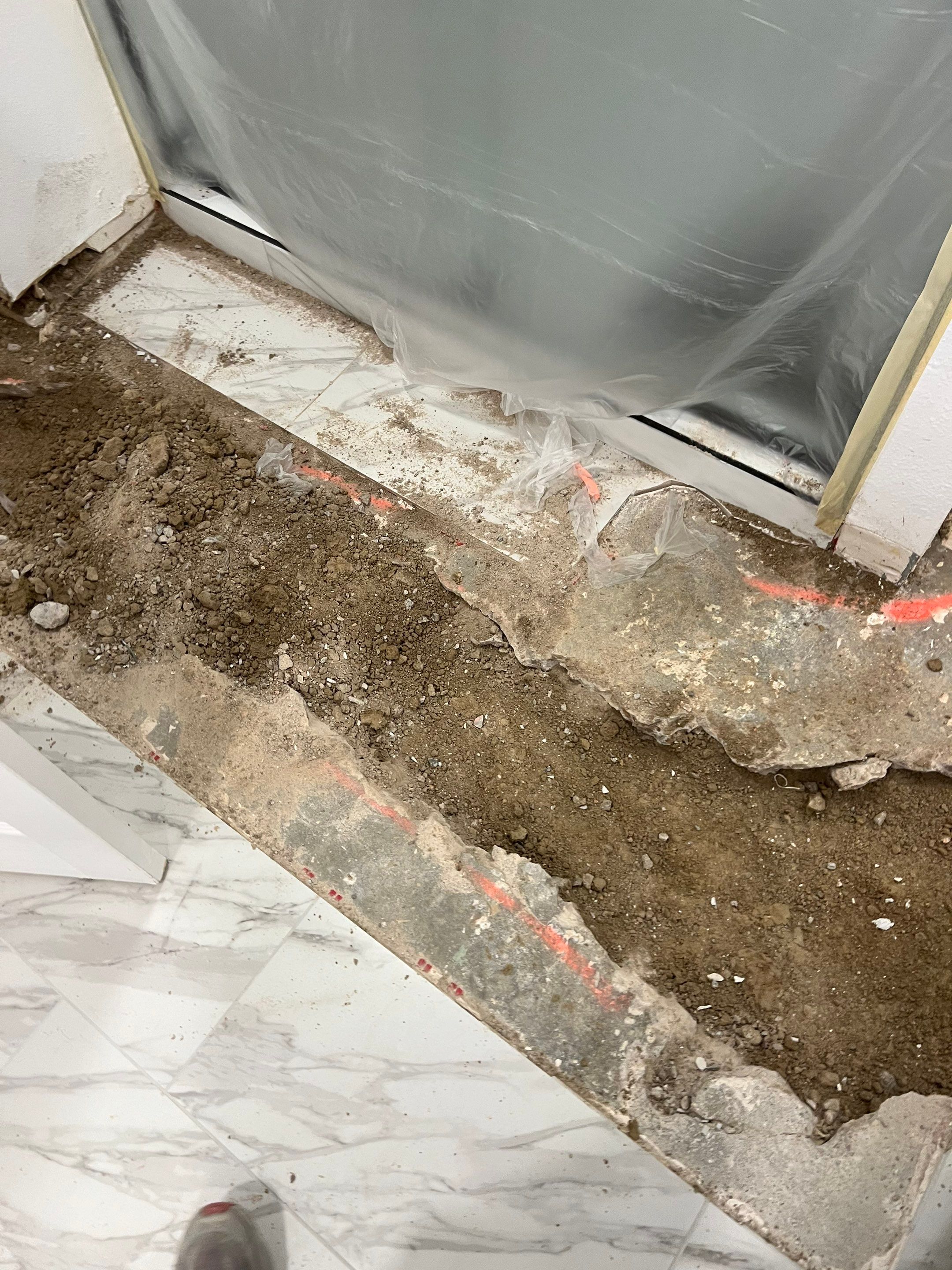 Toilet relocate by Plumbing Connect Systems LLC