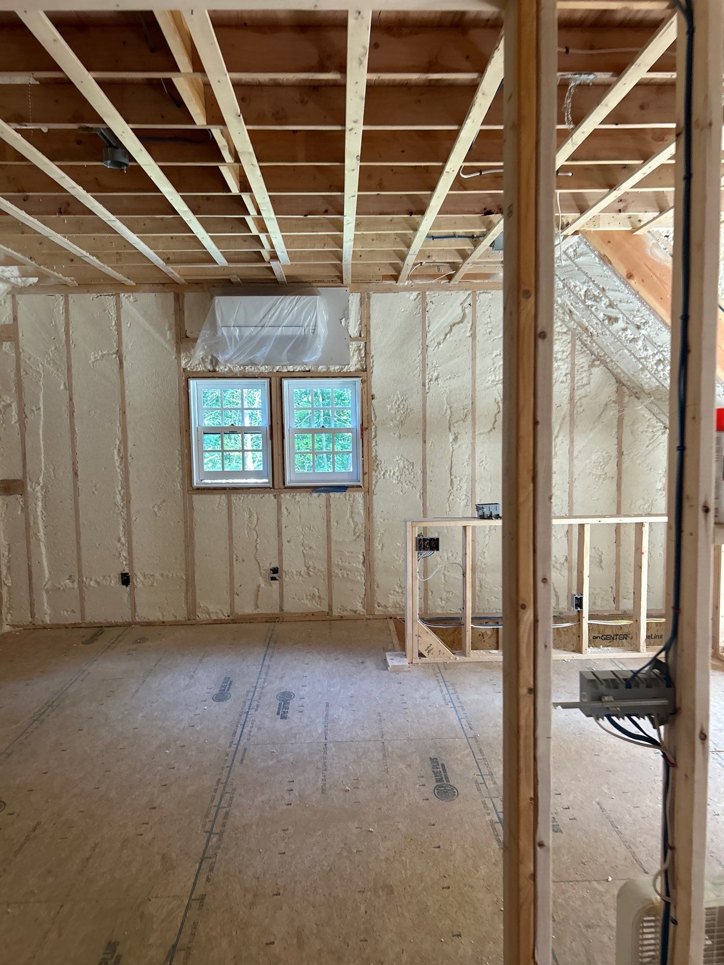 High-Performance Spray Foam Insulation for New Home in Kingston by NYS Foam & Energy