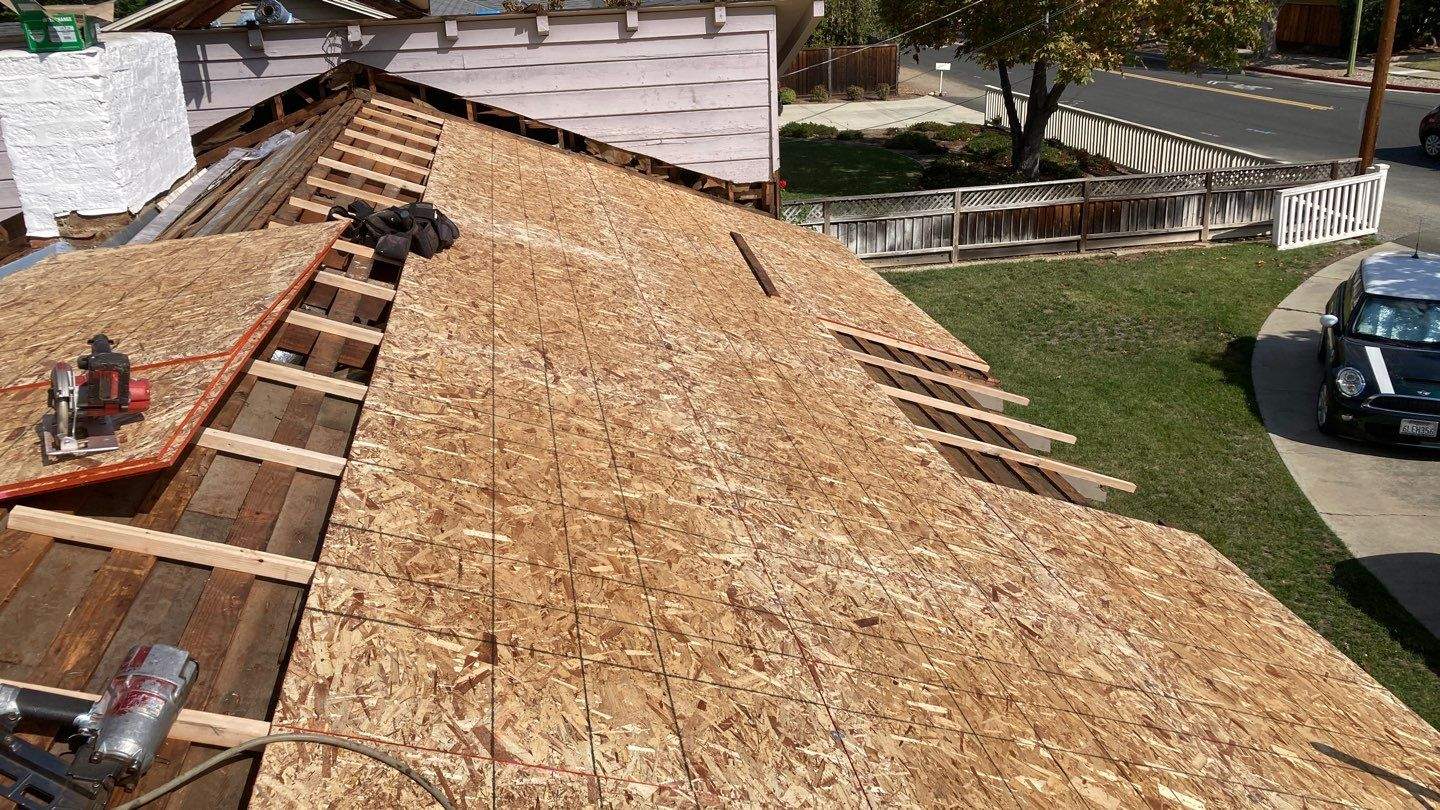 Los Gatos Wood Shake to Clay Tile Reroof and Restoration by Eastman Roofing & Waterproofing Inc.
