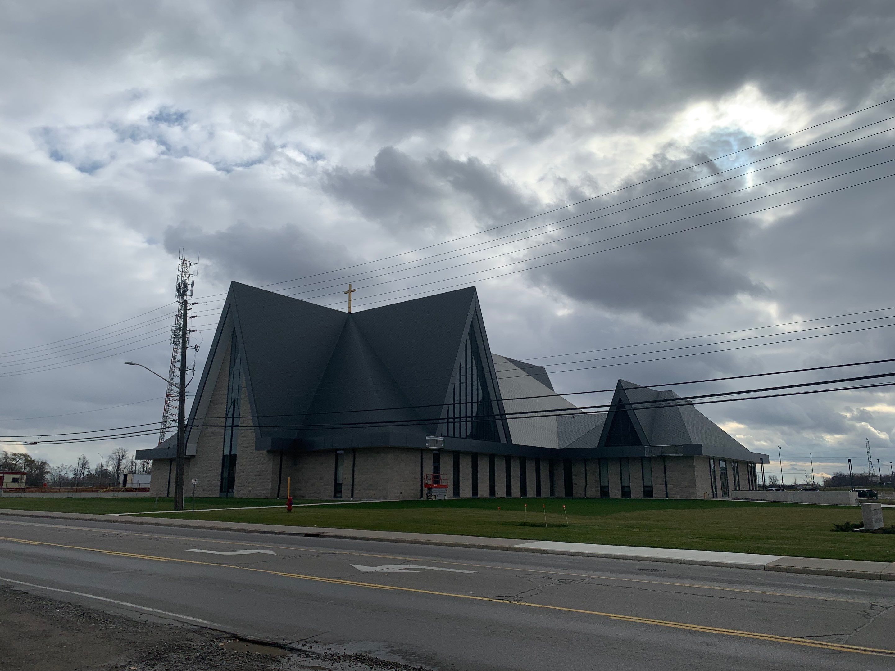 Commercial Roofing Installation using Diamond Tile Metal Shingles , Tpo Flat Roof by Jay Carter Roofing & Sheet Metal