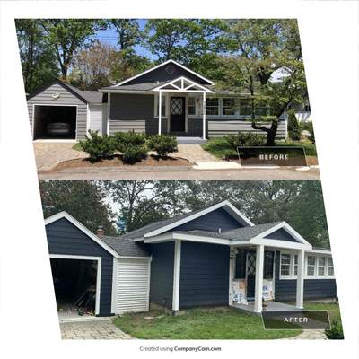 Siding Installation using JH Cedar Mill Plank