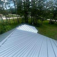 24ga 1.5" Mechanical Seam Mill Finish by Total Roofing System The Metal Roof Experts