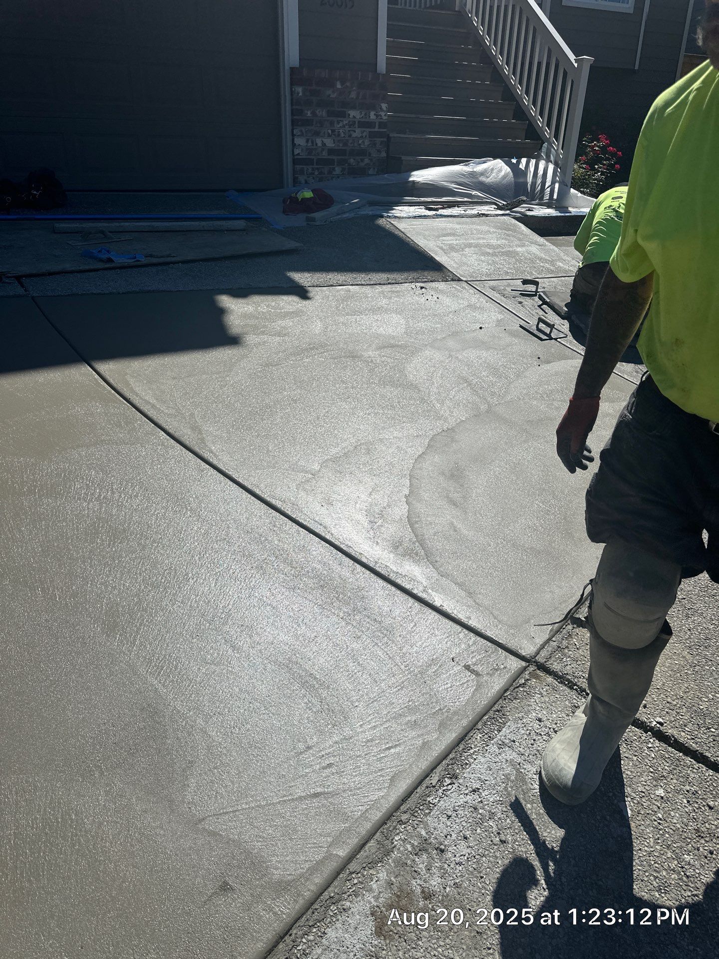 Concrete Driveway and Steps Renovation | Bothell  by Jireh Asphalt & Concrete Inc 