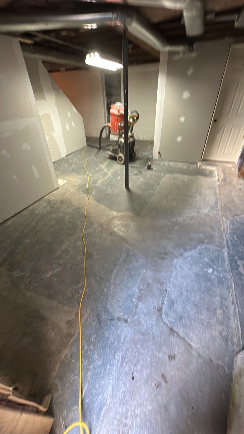 Basement, Bar & Laundry area  by Floors in a Day, Inc