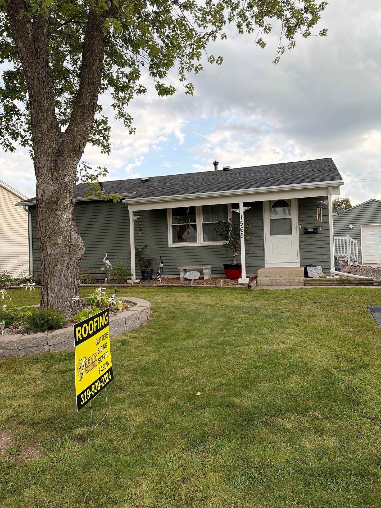 Residential Roof Replacement in Waterloo by Bee Dubs LLC