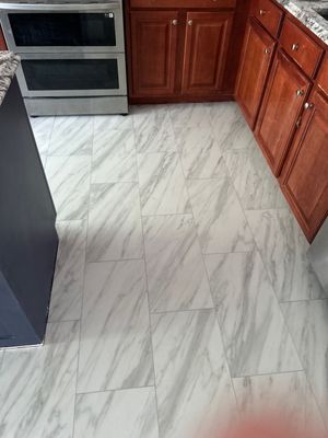 Kitchen floor refresh 