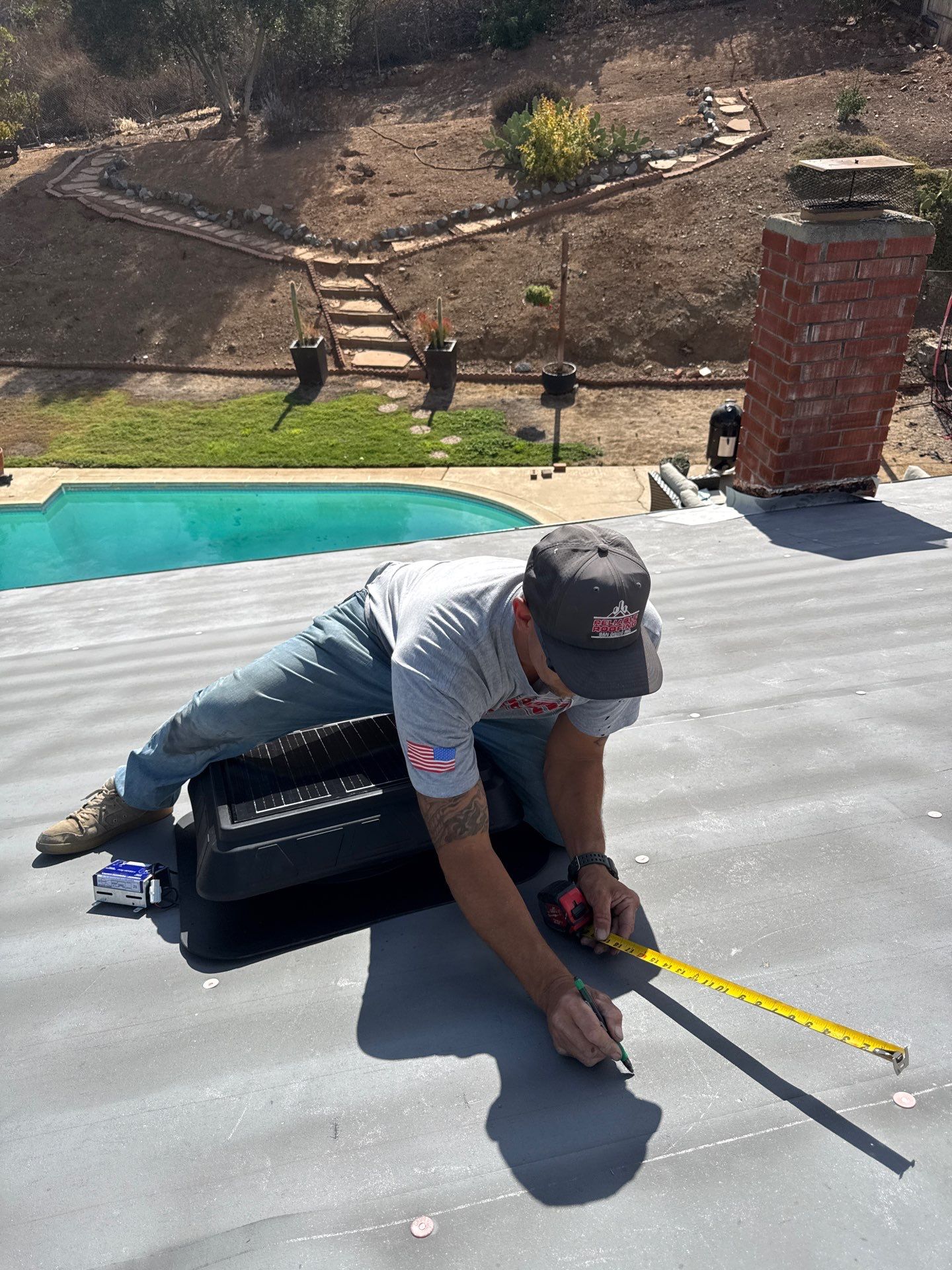 Brava Spanish Barrel Tile Roof Replacement in San Diego by Reliable Roofing San Diego Inc.