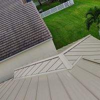 24ga 1" Nail-Strip Sierra Tan by Total Roofing System The Metal Roof Experts