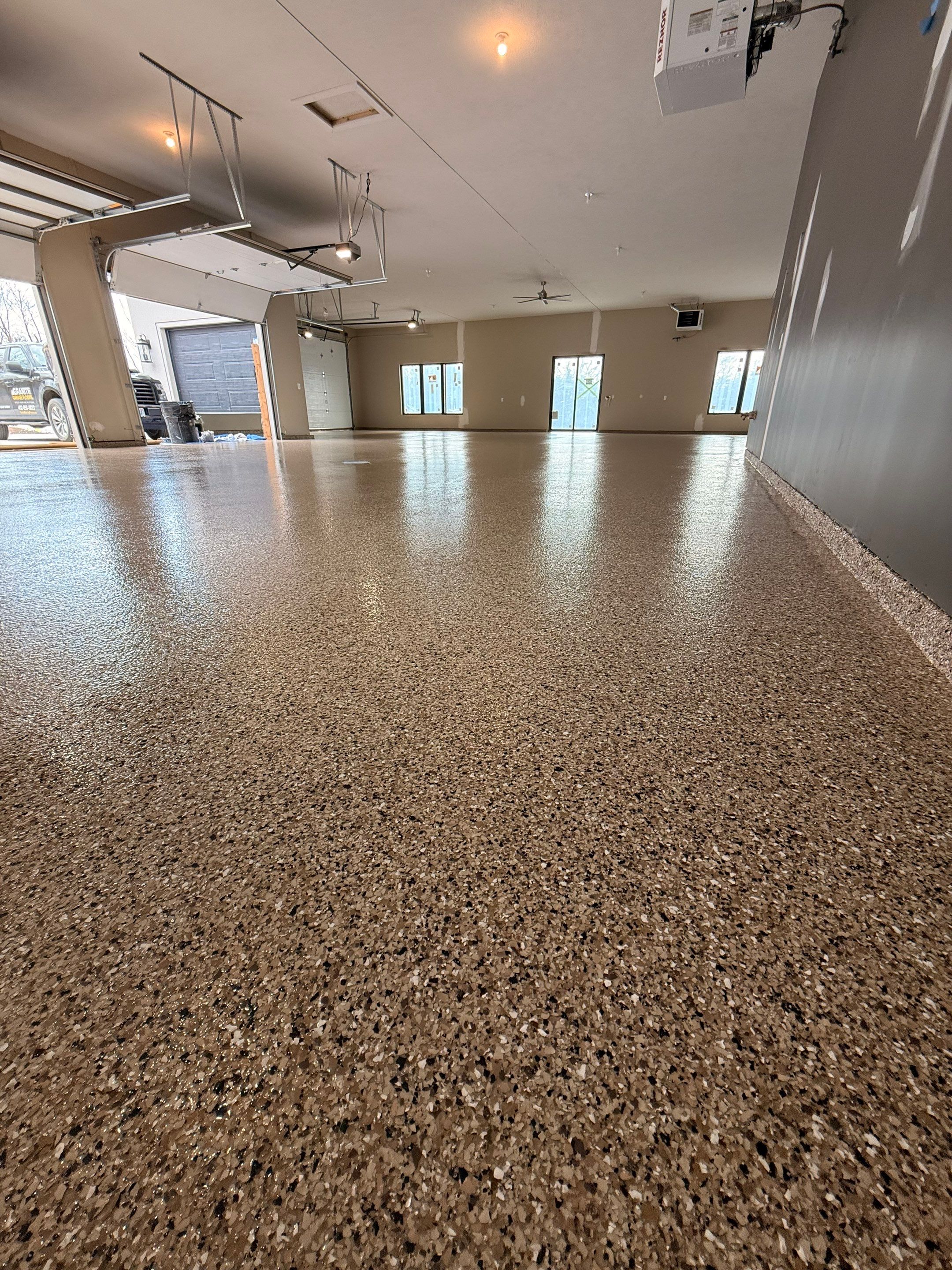 Baja Beige - 1/4" by Granite Garage Floors