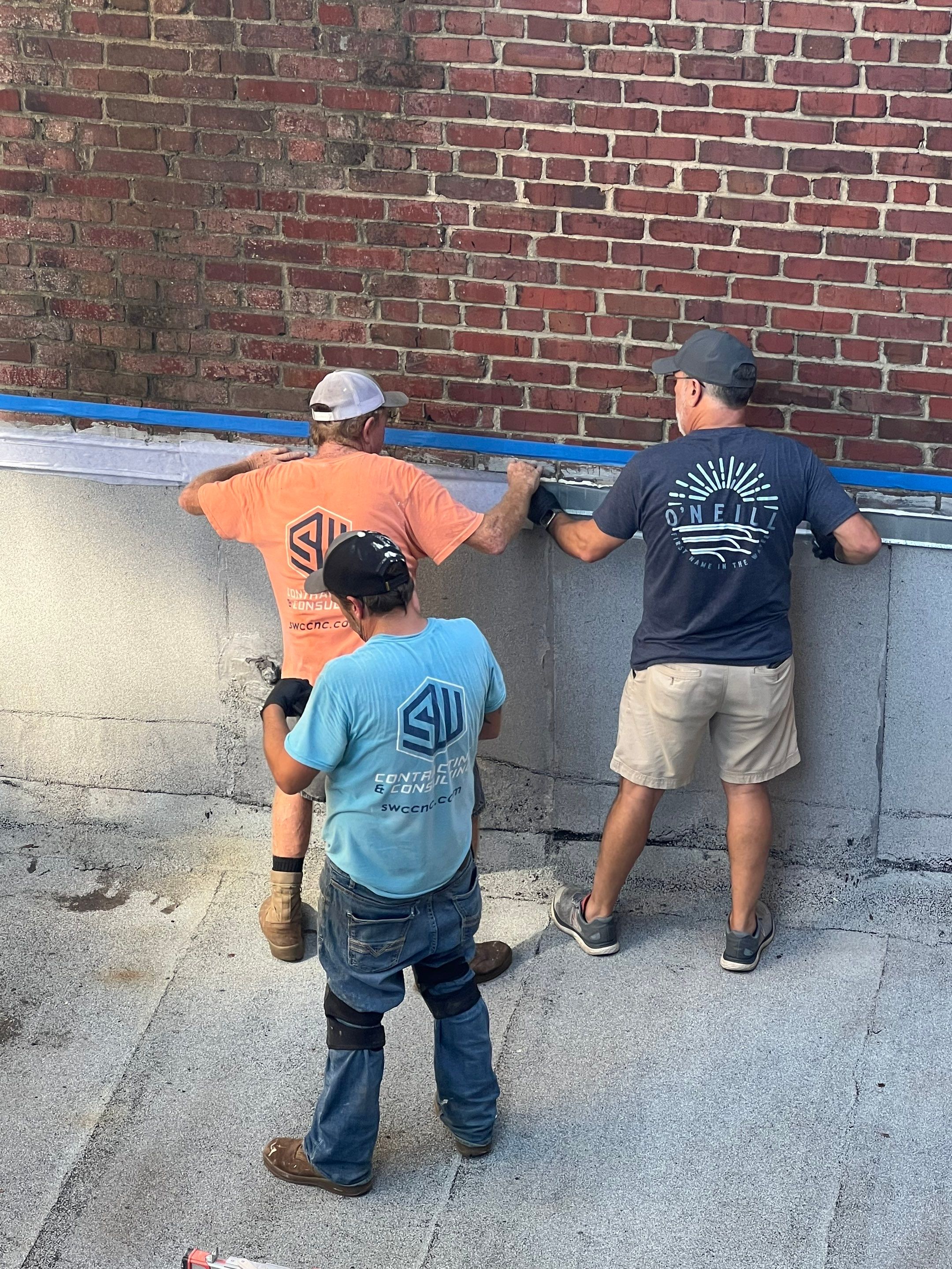 Commercial Roof Restoration – Kinston Hotel Apartments by S.W. Contracting & Consulting