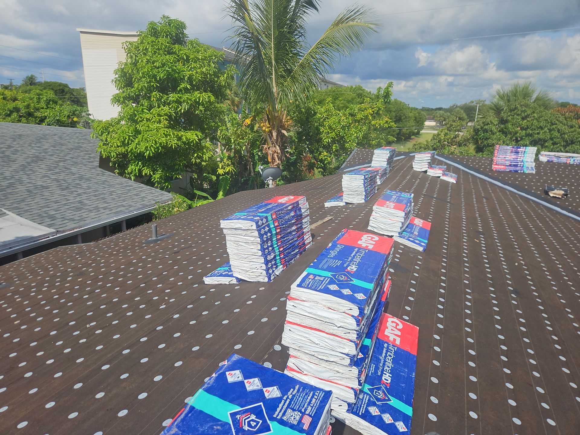 Residential Roofing Installation using GAF by BLUES BROTHERS ROOFING