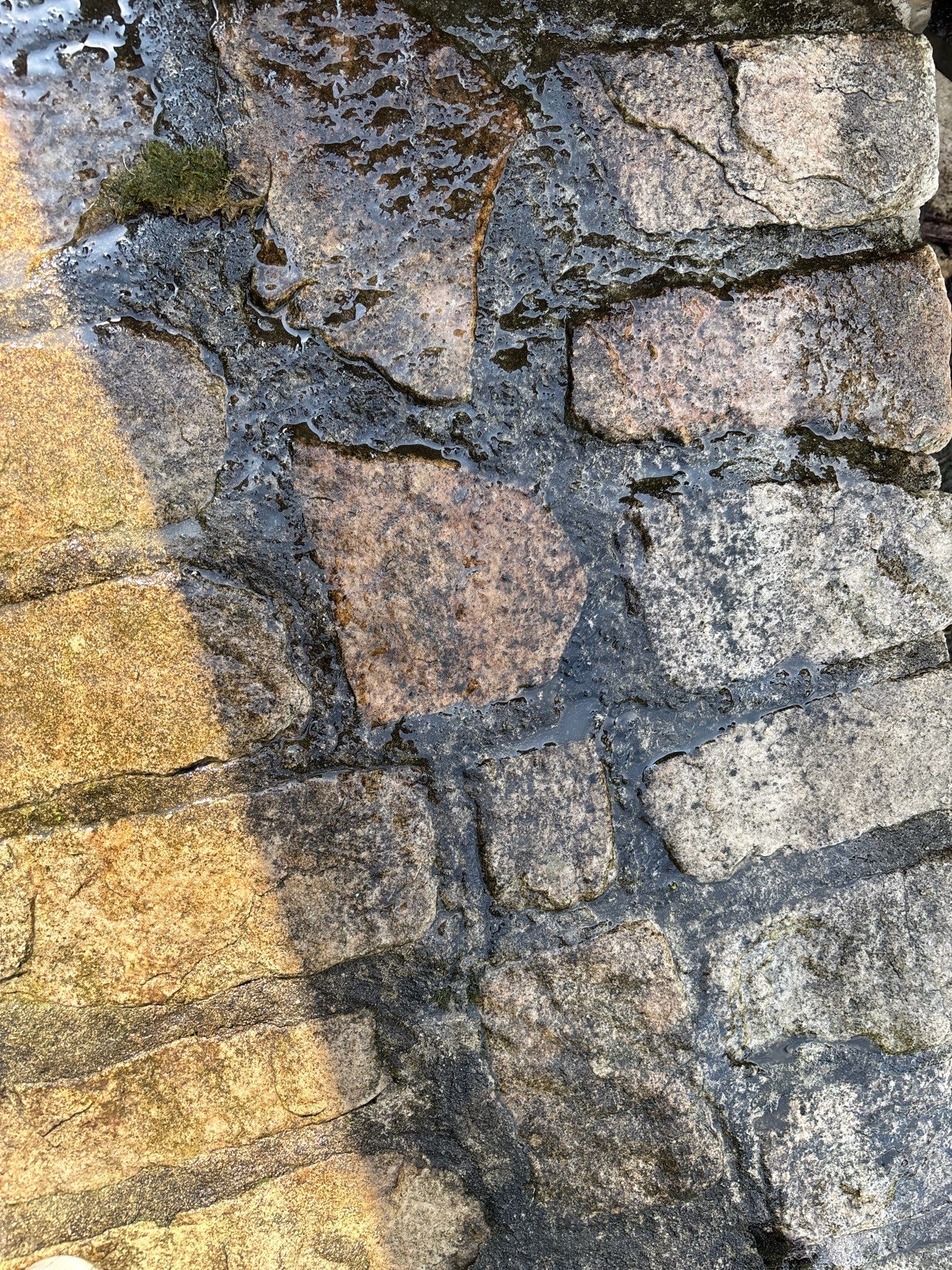 Full Stucco and Stone Exterior Power Washing in Edgerton by Under Pressure Power Washing 