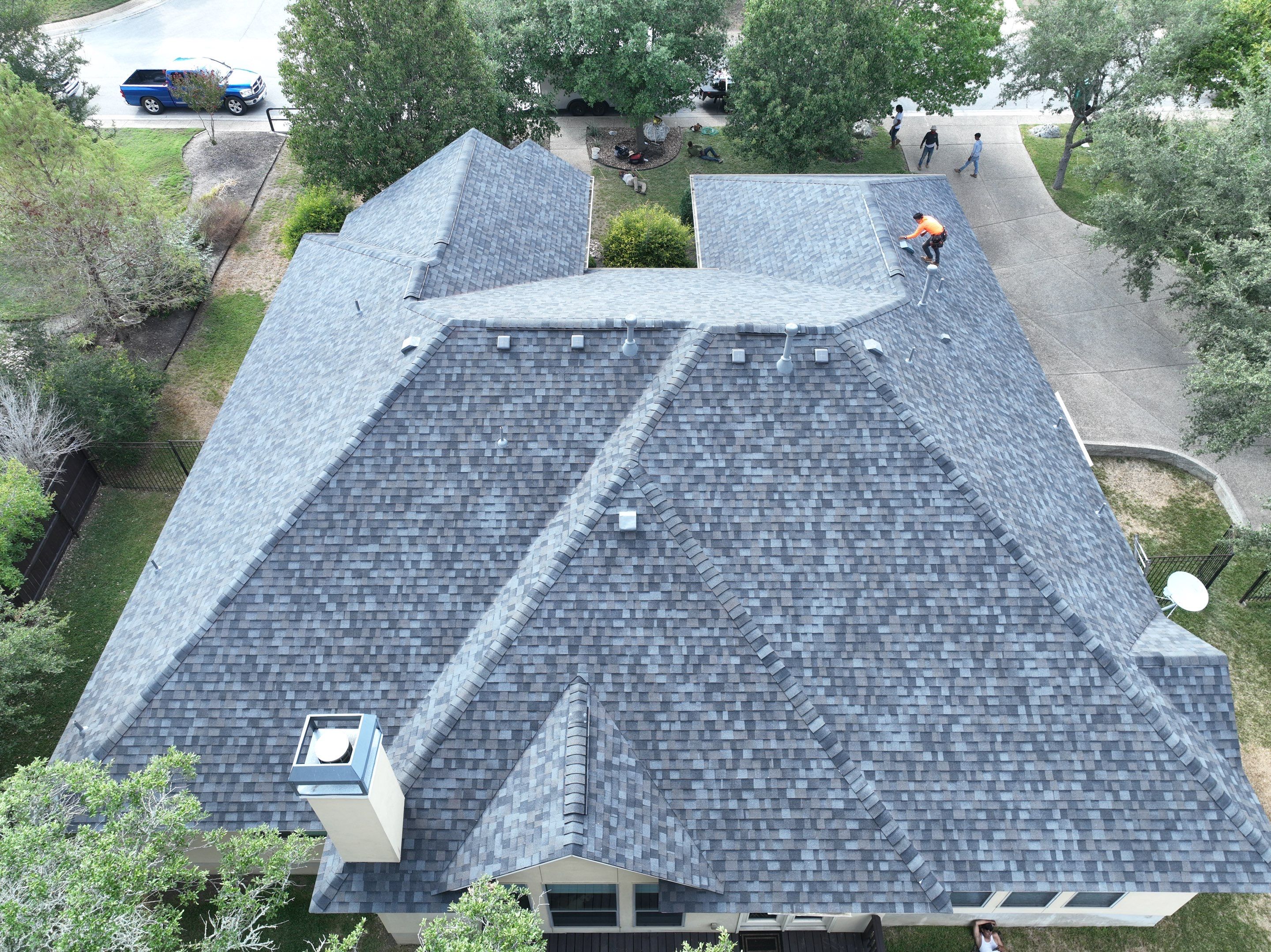 Residential Roof Replacement using Owens Corning Duration Designer 30 Year Laminate Shingle  by Premier Roofing and Contracting