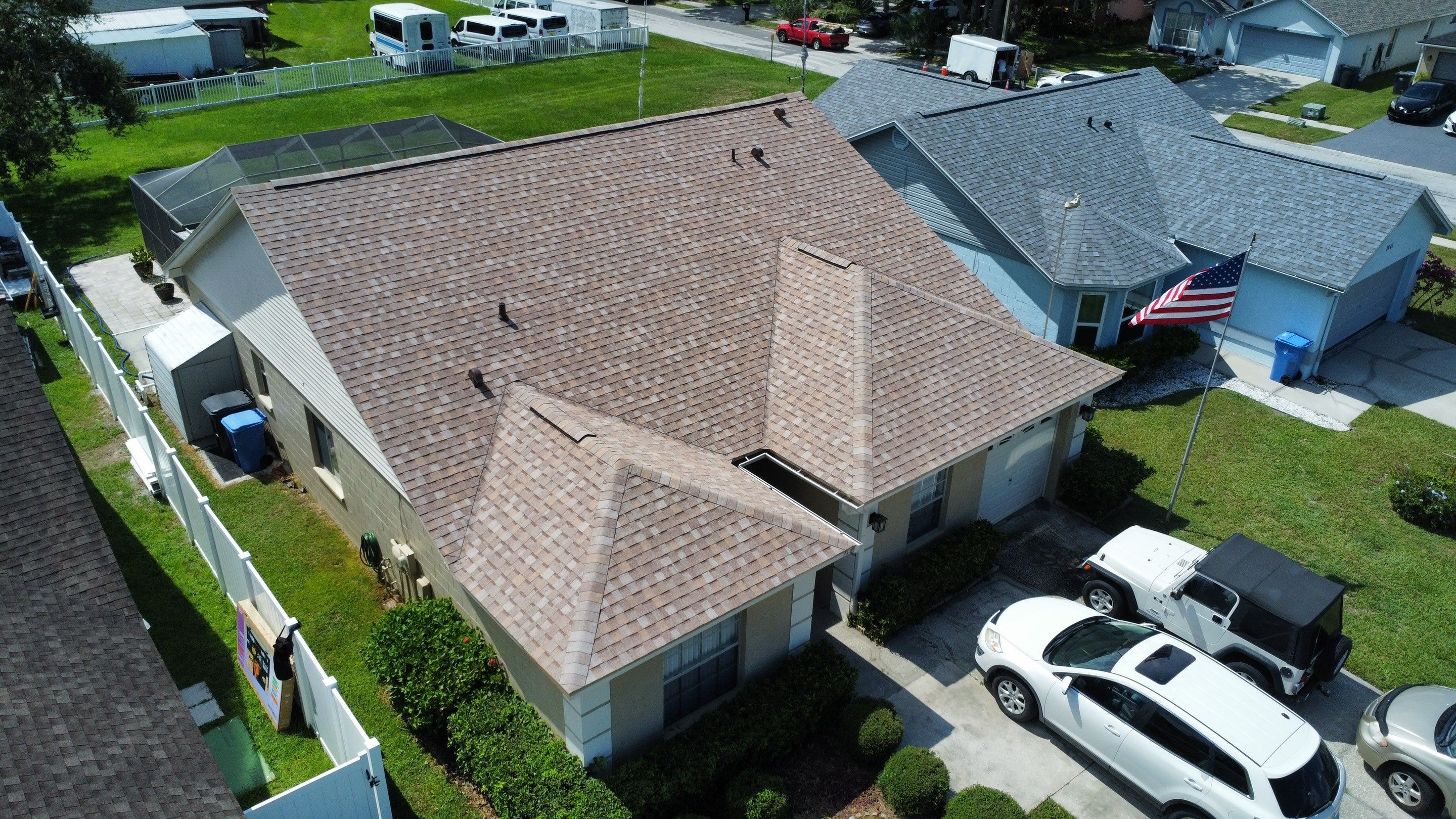 Roof Replacement in Brandon, FL by Steadfast Roofing 