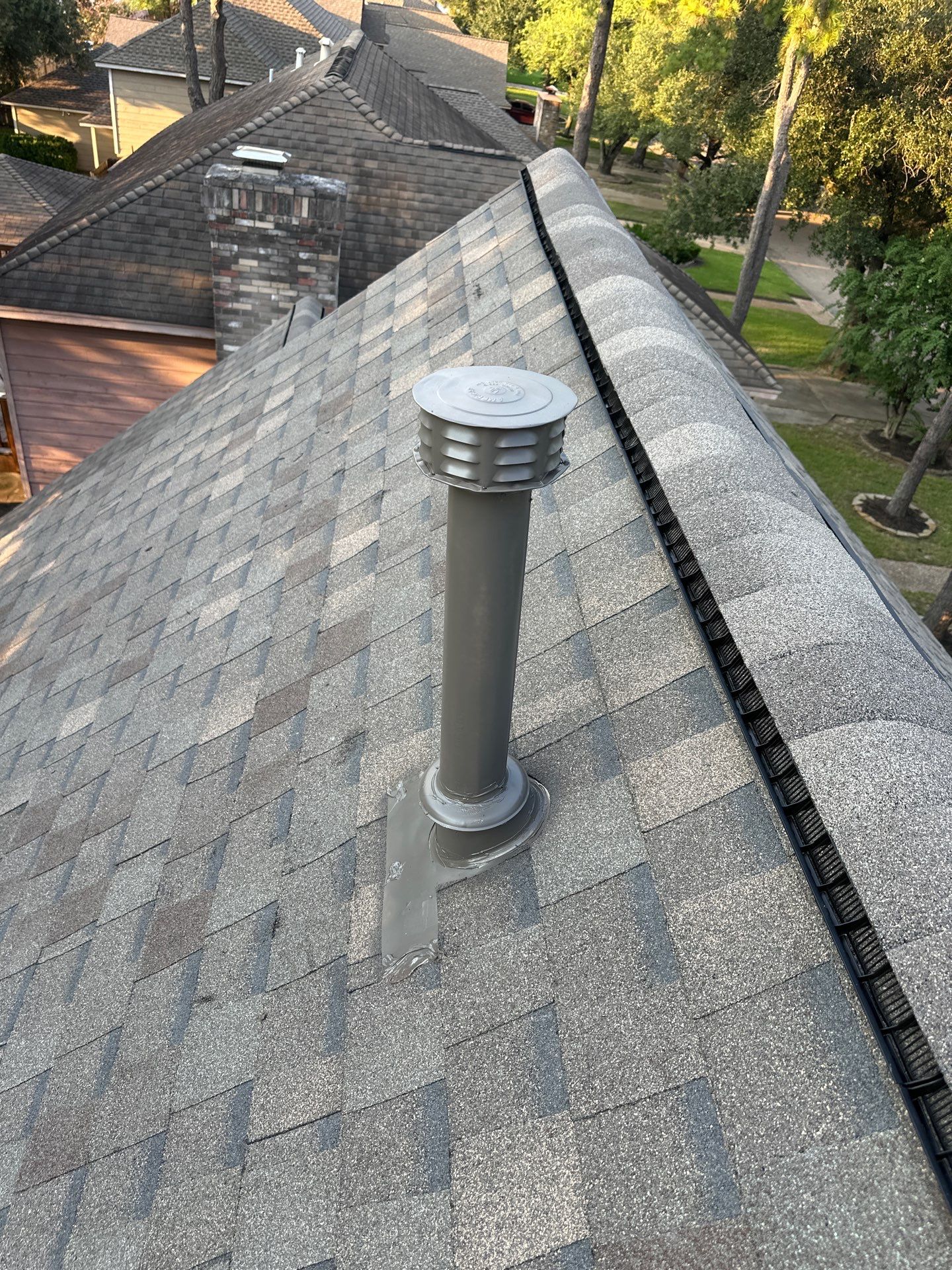Project in Houston by Motion Roofing