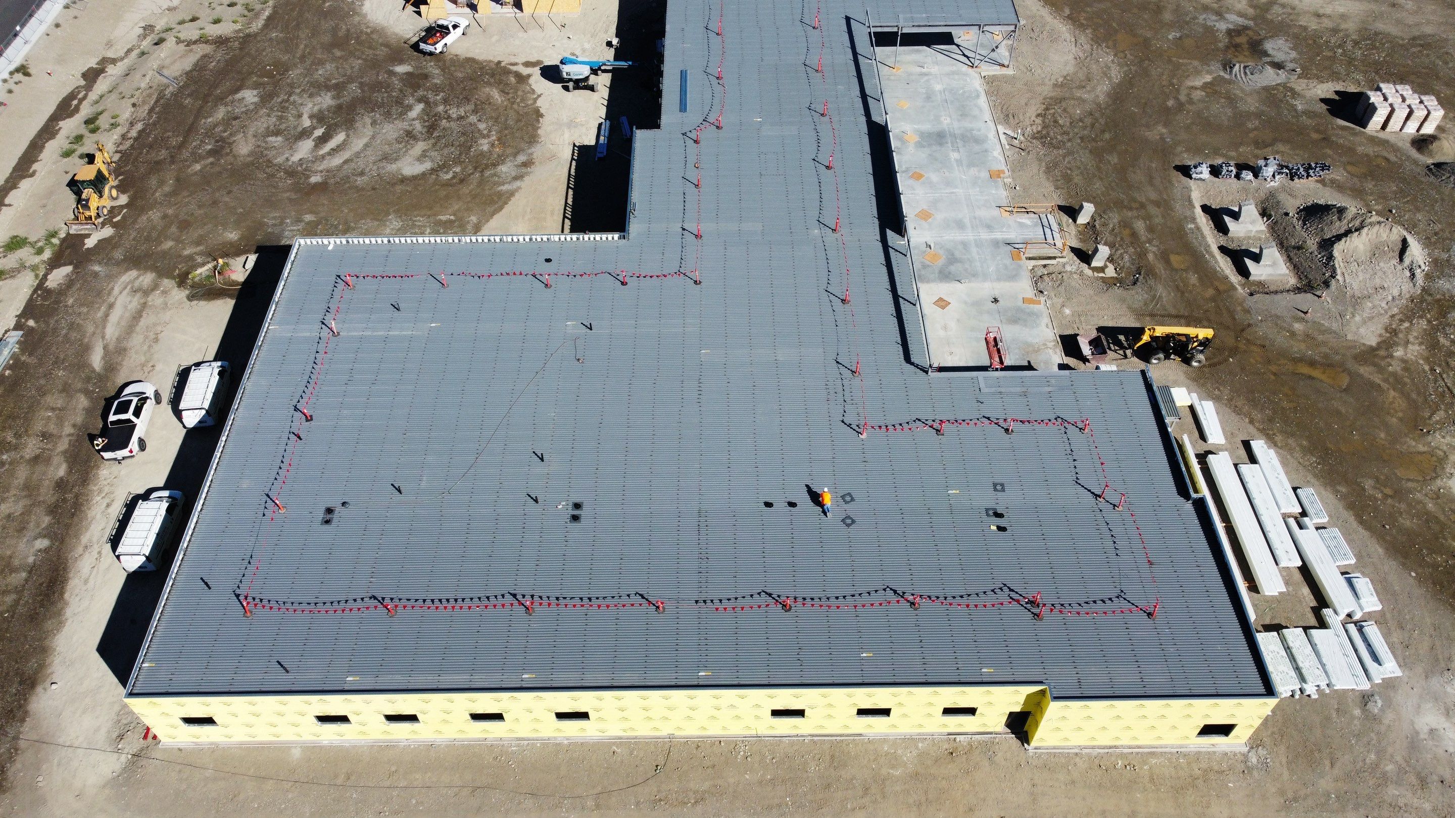 Commercial Roofing Installation using TPO by Vitan Construction LLC 