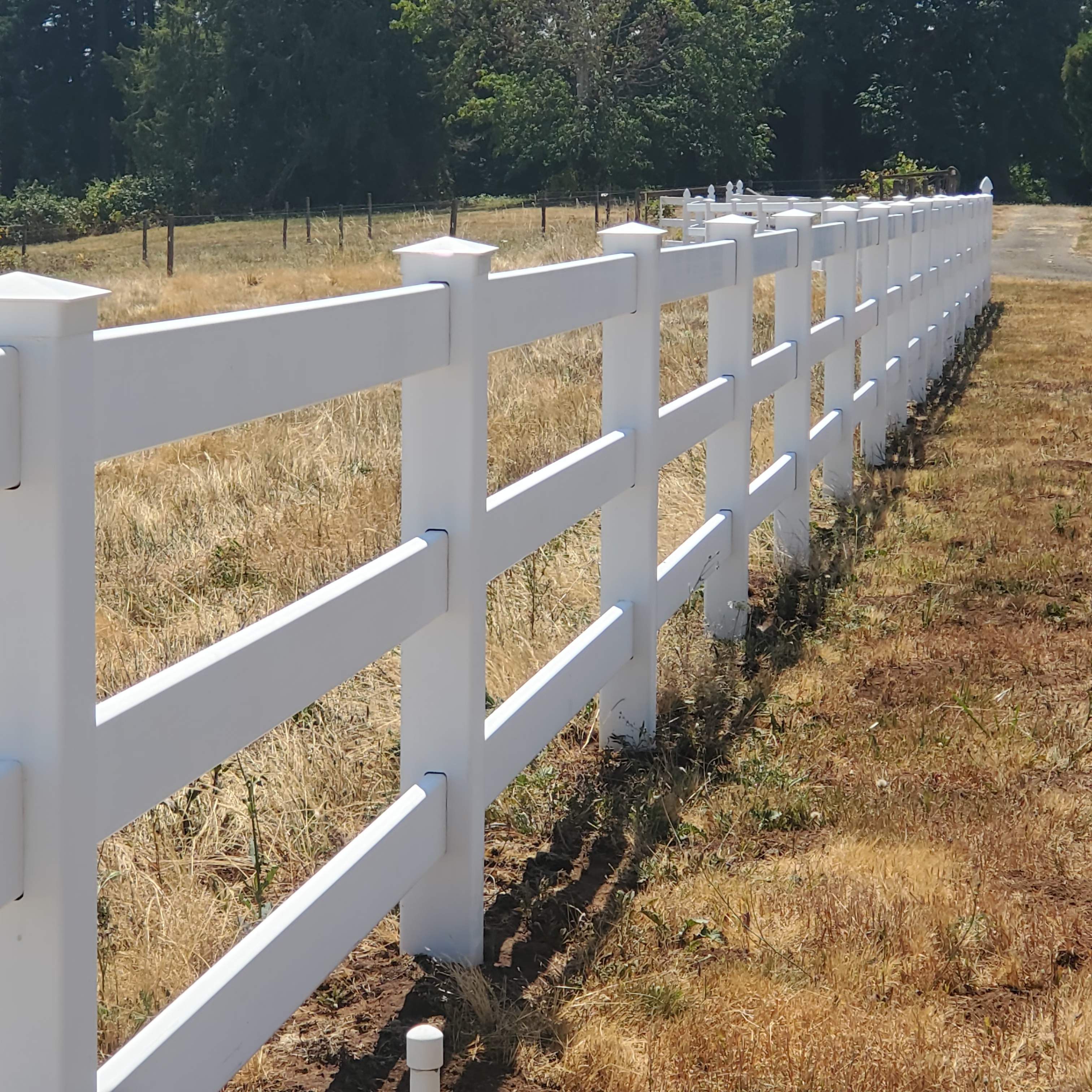 Vinyl Fence Wash using Surfactant by Willamette Outdoor Wash LLC