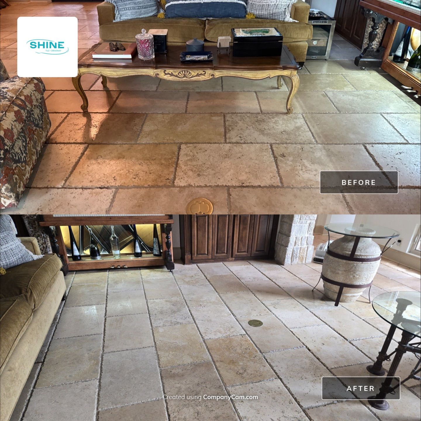 Project in Cordillera Ranch Boerne TX by SHINE Tile and Grout Cleaning