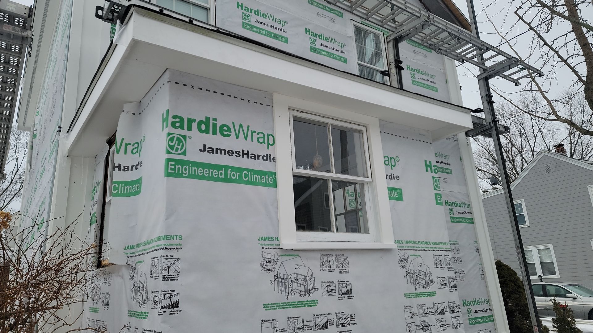 Siding Installation using James Hardie by UBrothers Construction