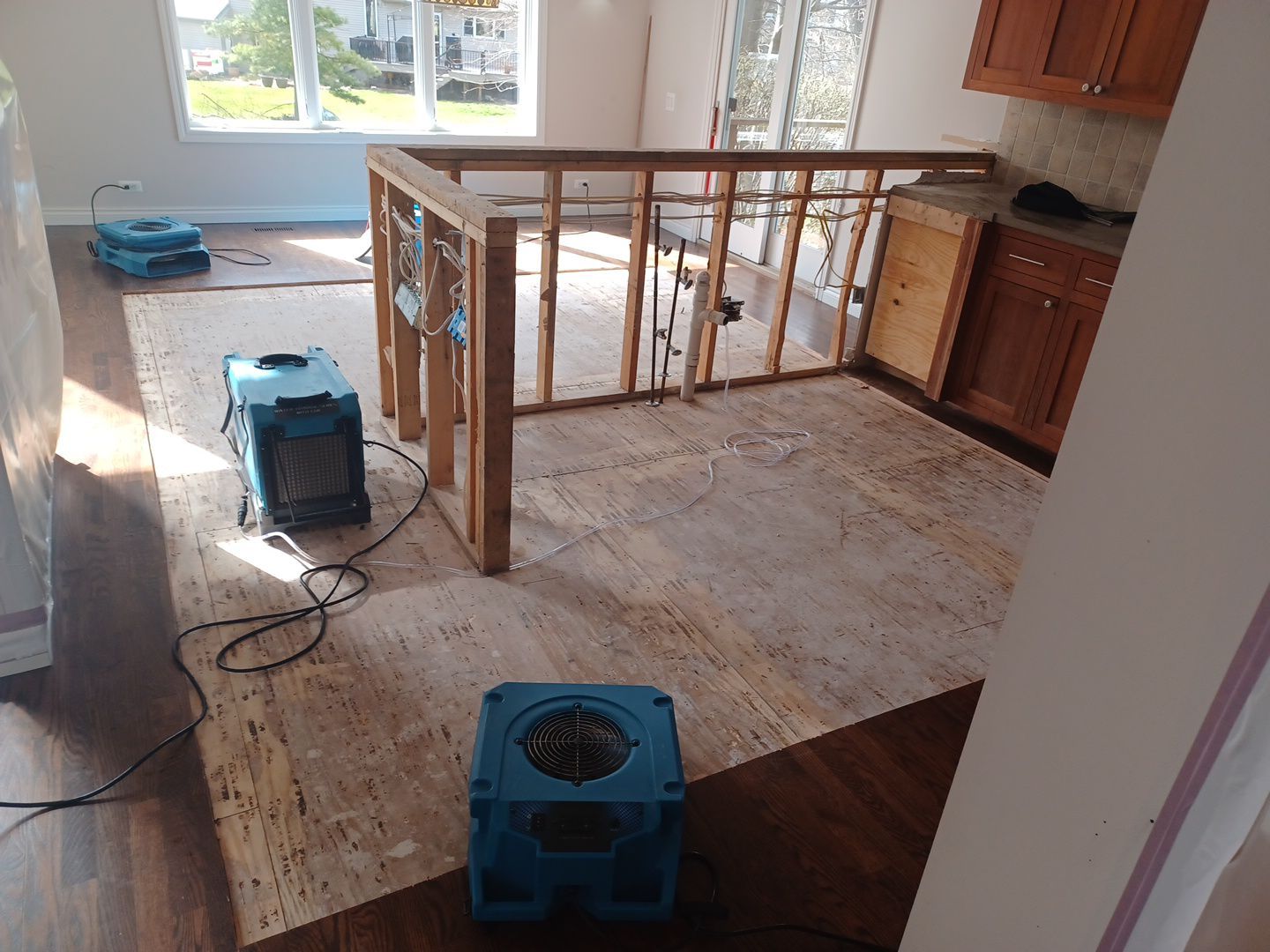 Project in Commerce Charter Twp by EzDry Water Mitigation & Property Restoration