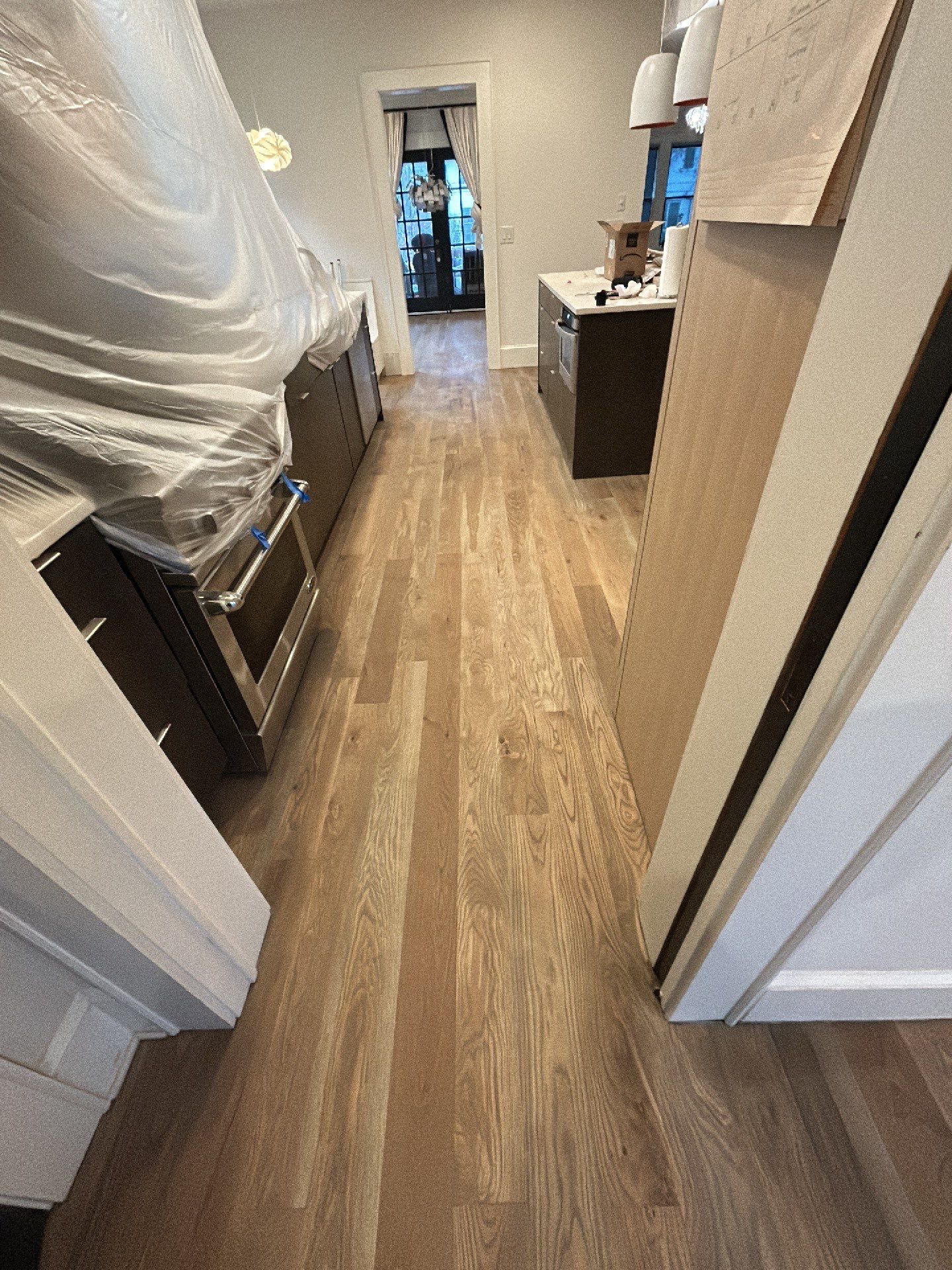 White Oak refinish  by Footprints Floors of East Atlanta