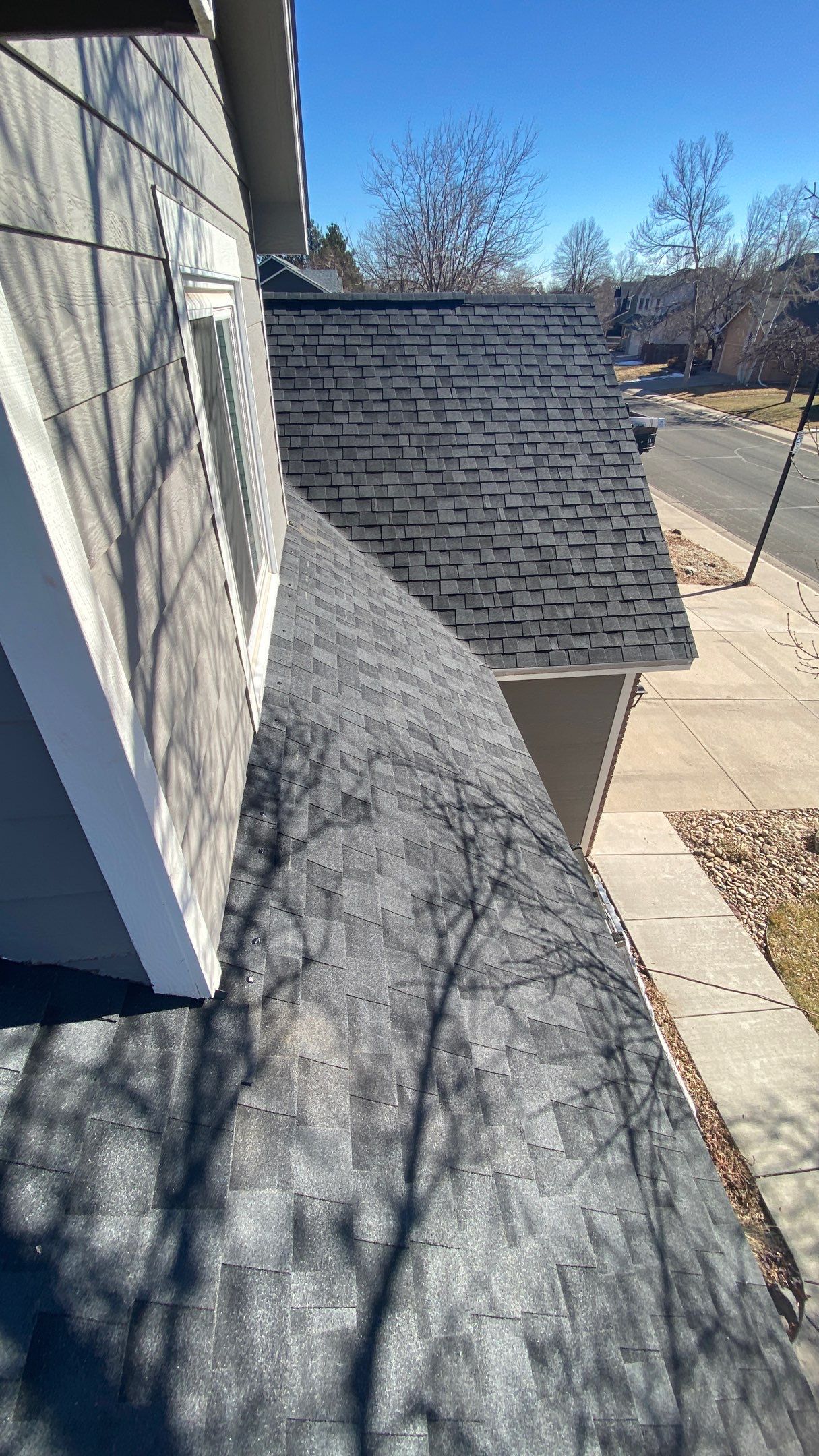 Resdiental Hail Damage Roof Replacement using Certainteed Northgate by Black Belt Roofing