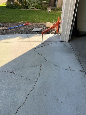 Major Splintering and Sinking Repair