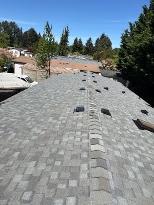 Residential Roofing Installation using GAF HDZ Shingles
