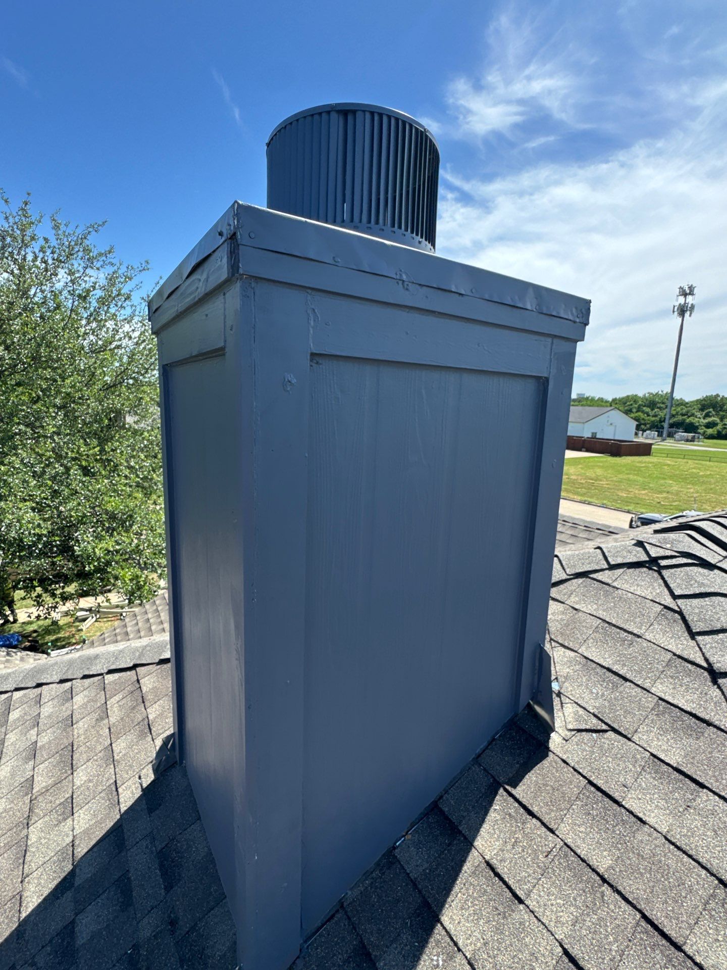 Project in Murphy  by Zeus Exteriors