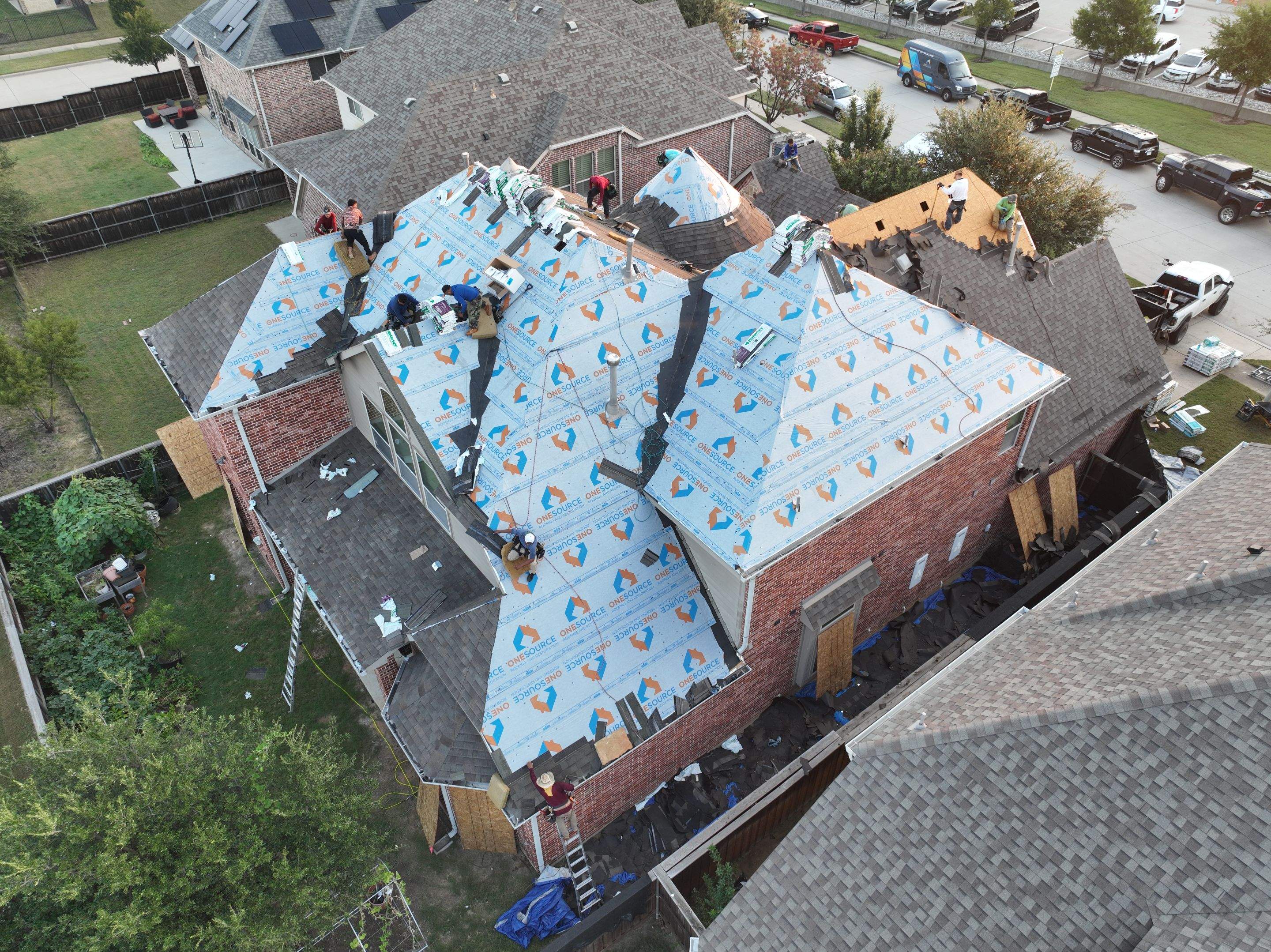 Residential Roofing Installation using Malarkey Legacy Natural Wood by OneSource Roofing and Restoration
