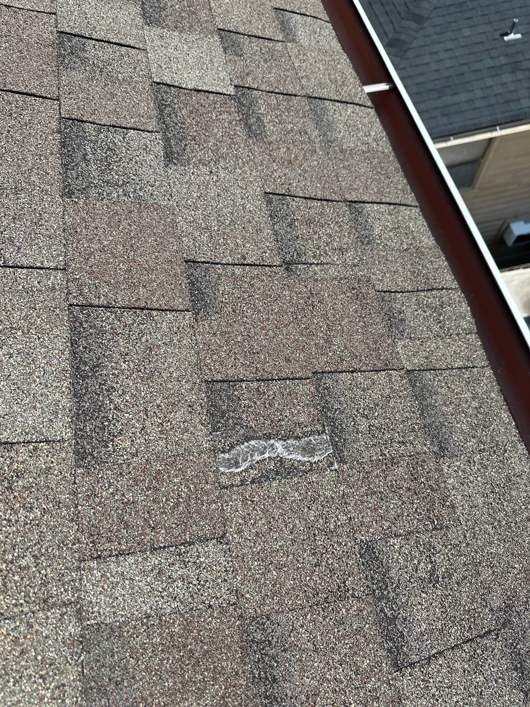 Hail Damage using Owen's Corning Duration (Lifetime) Shingles by Roof Repair Company