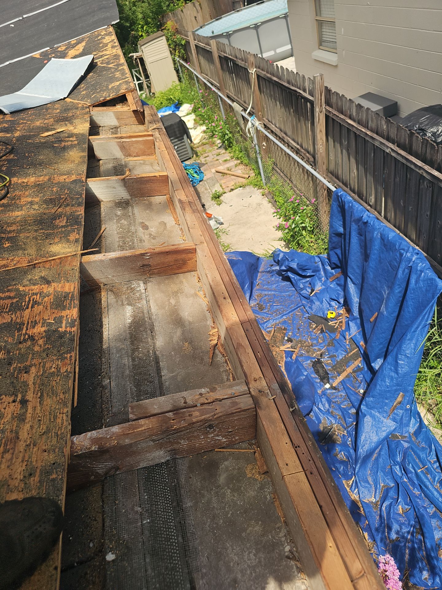 Project in Clearwater 33760 by Mitchell Roofing Company LLC 