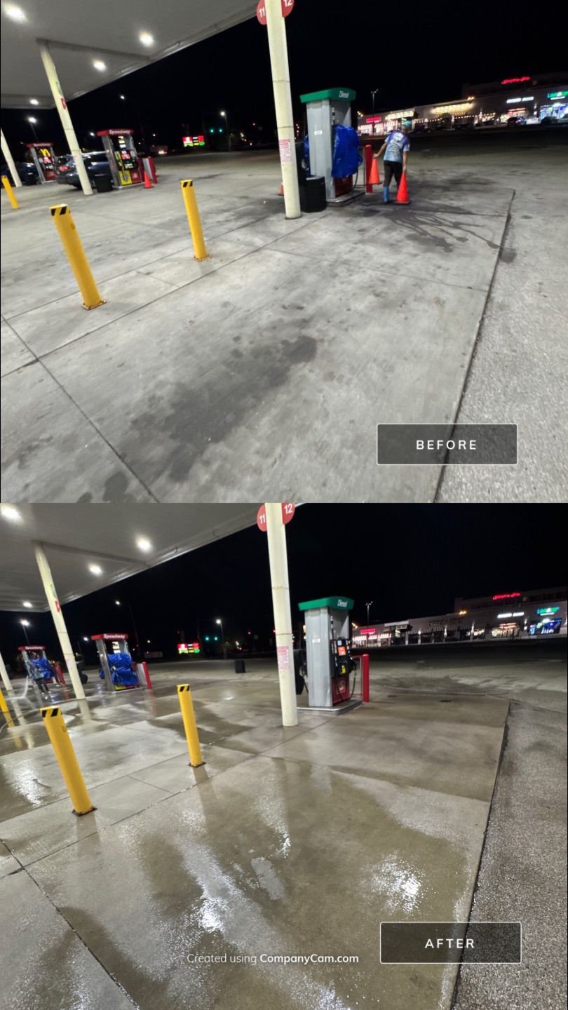 Project in Gurnee by Simmons Power & Soft Washing