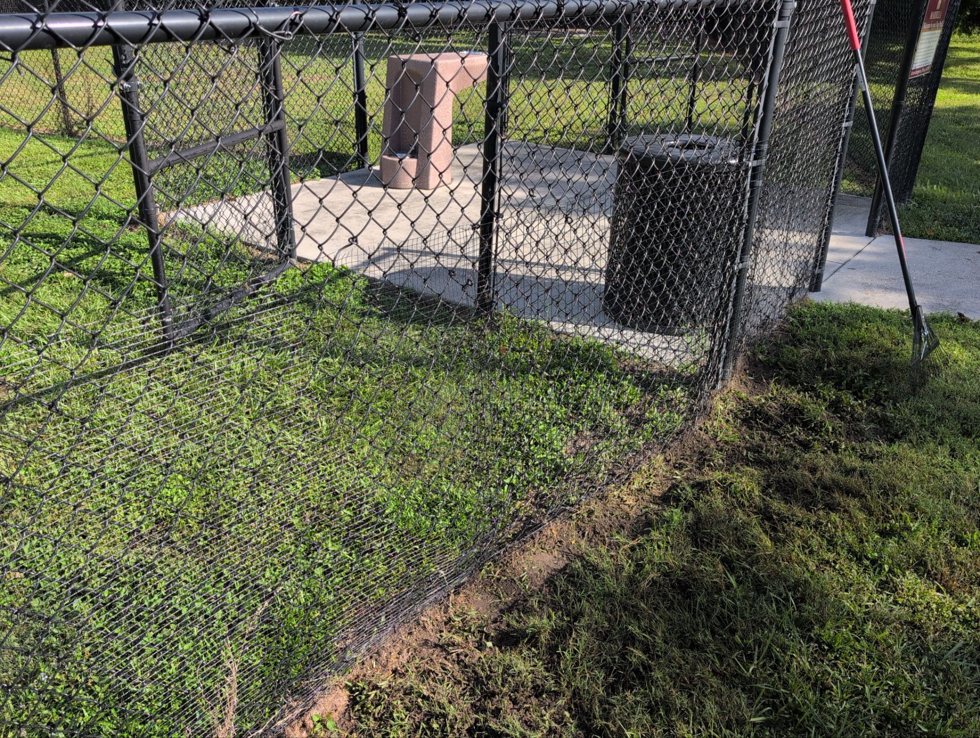 Chain-Link Fence Repair by
M.A.B. Landscaping & Property Maintenance