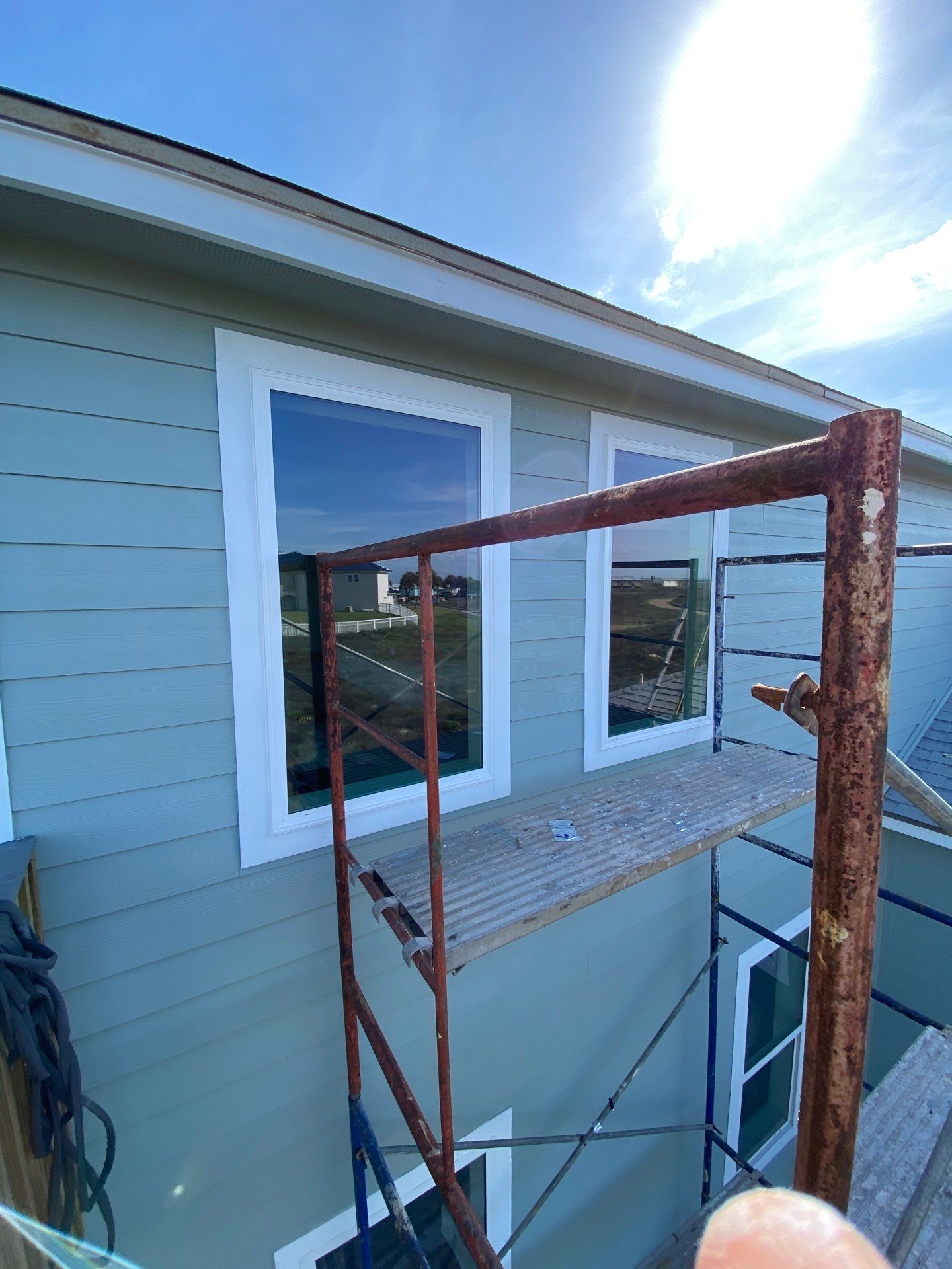 Port A Beachfront Multilevel Deck by Bayfront Roofing and Construction