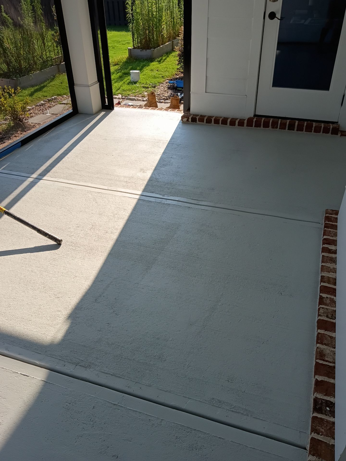 Wooden Double Door Refinishing and Patio Coating in Evans by Fresh Coat Painters of Augusta