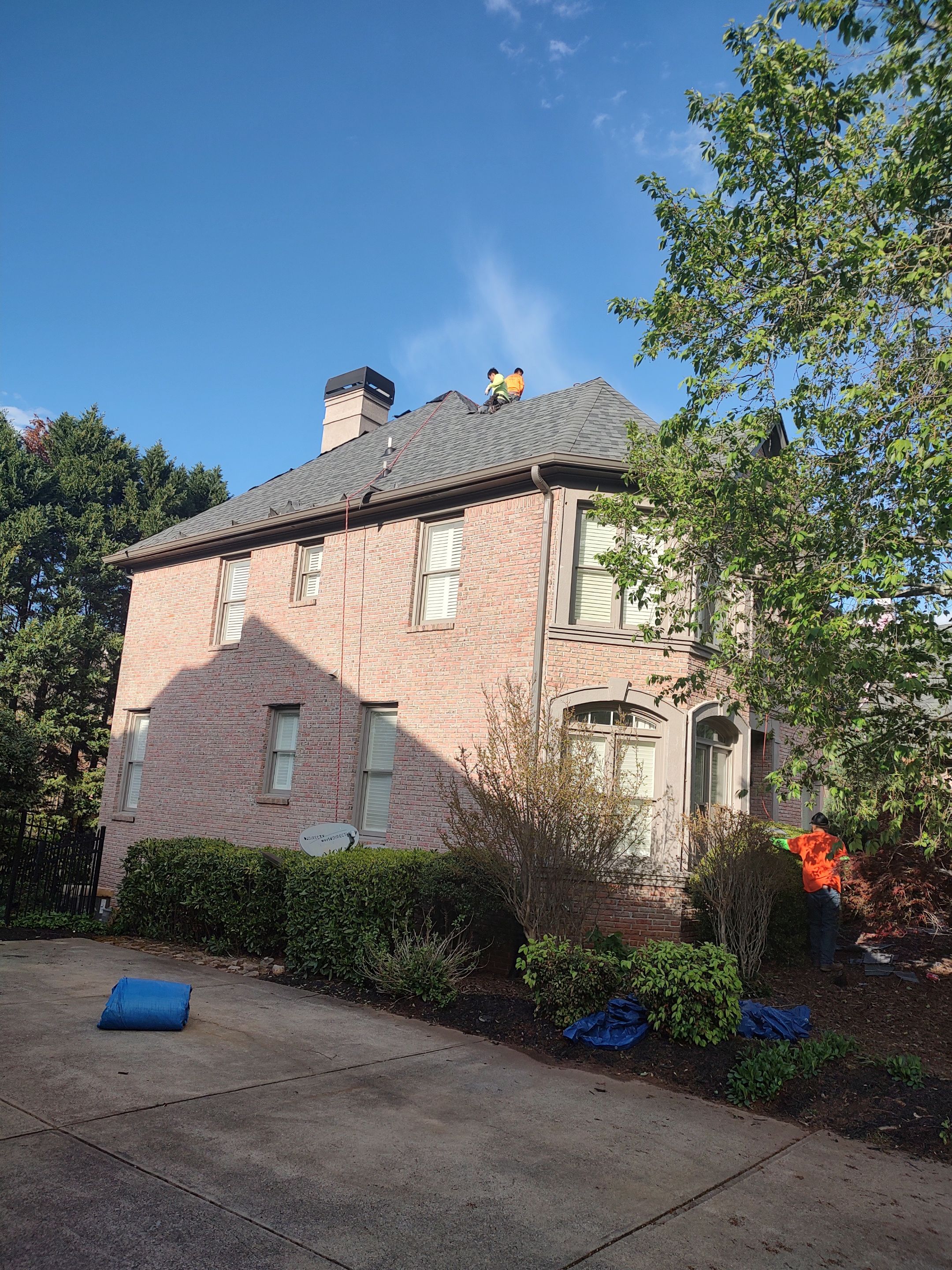 Top-Quality Williamsburg Gray Owens Corning Roof Installation in Roswell, Georgia by NBS Roofing by NBS Roofing, Inc.