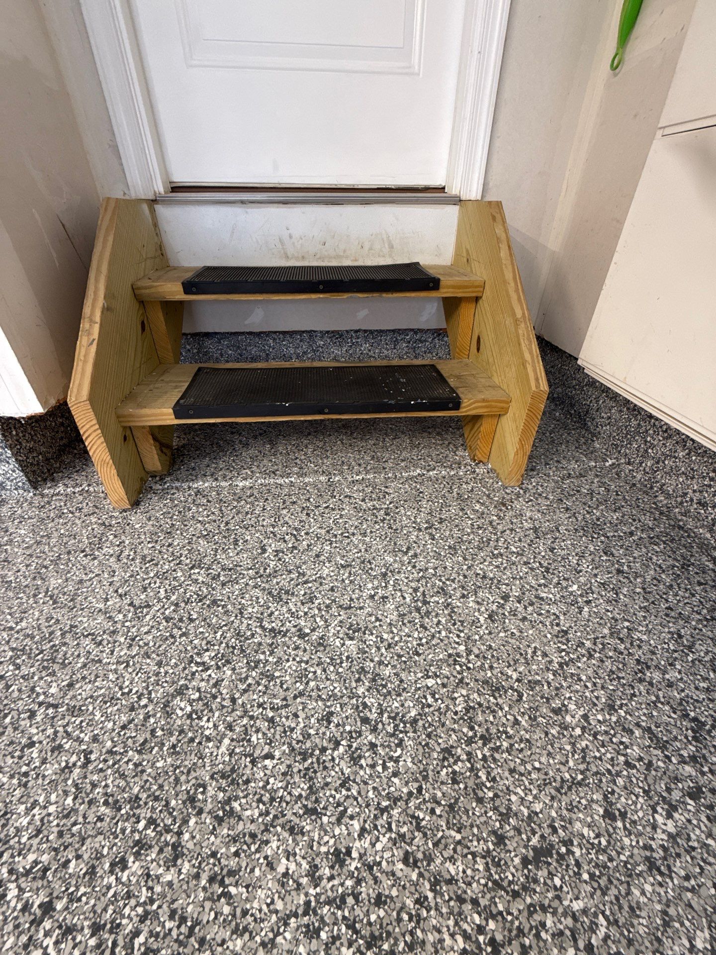 Porch + Garage Project in Oakdale by Floors in a Day, Inc